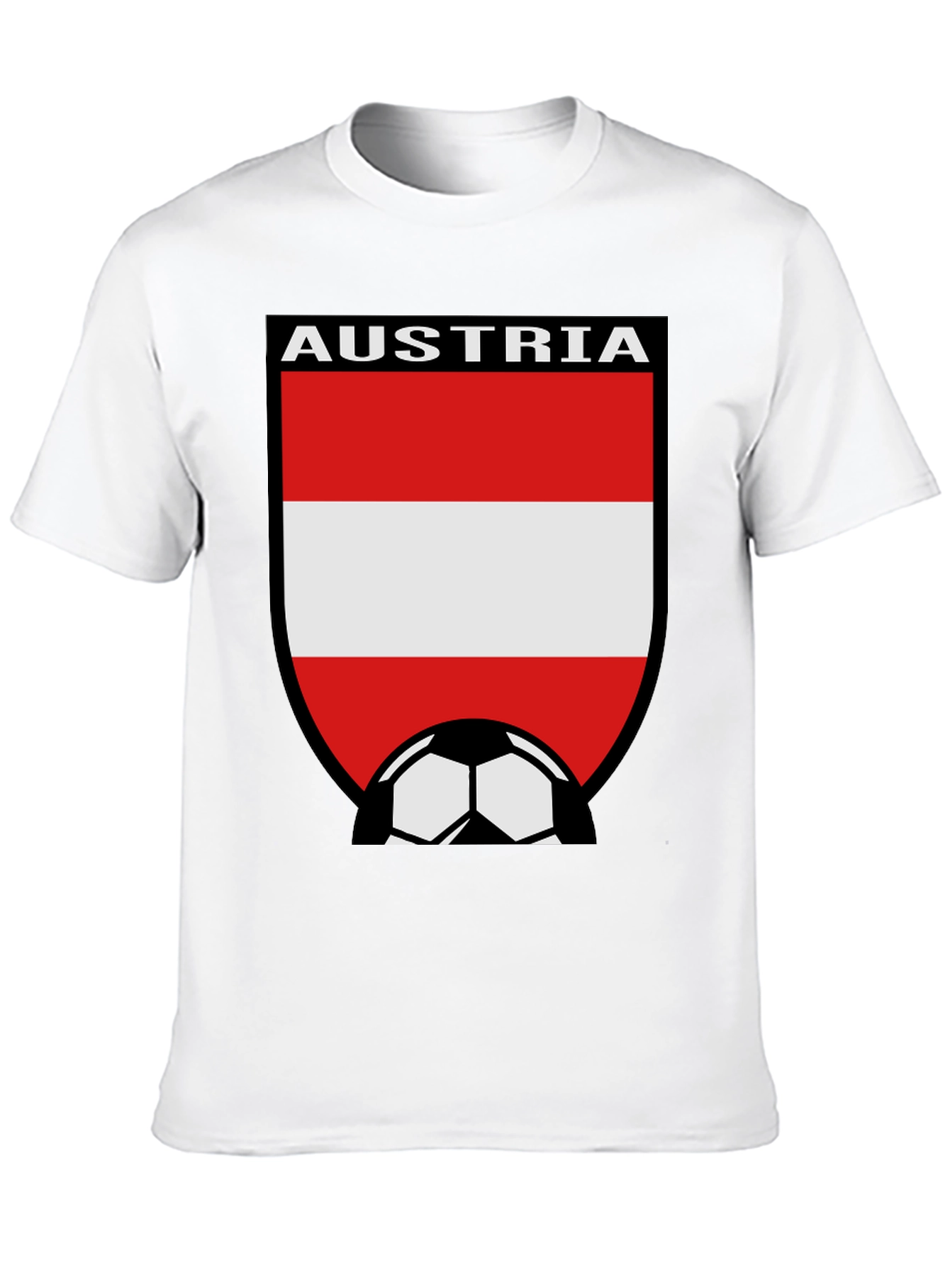 Austria Soccer Flag T-Shirt