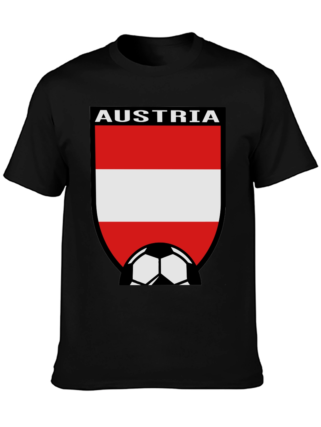 Austria Soccer Flag T-Shirt