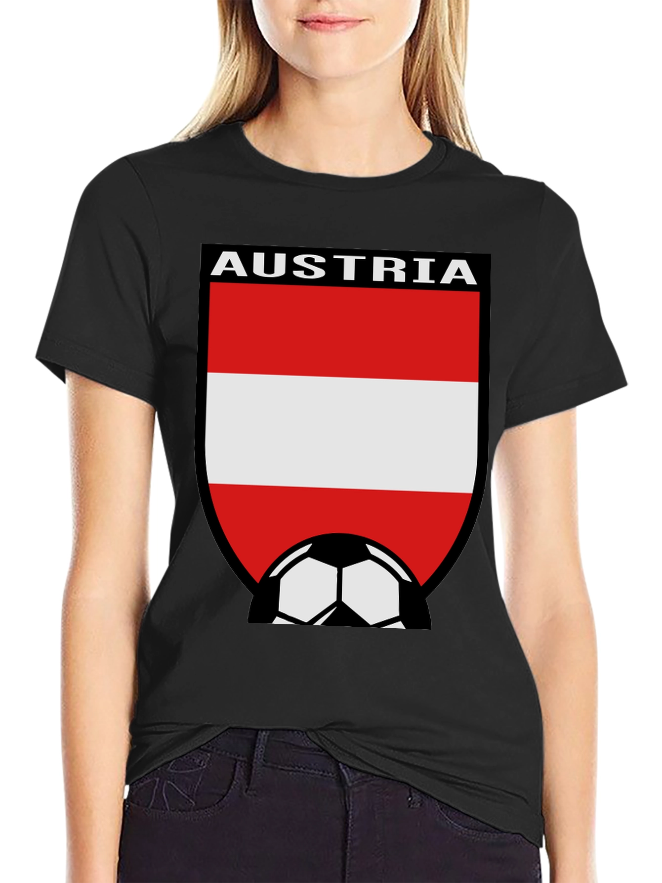 Austria Soccer Flag T-Shirt