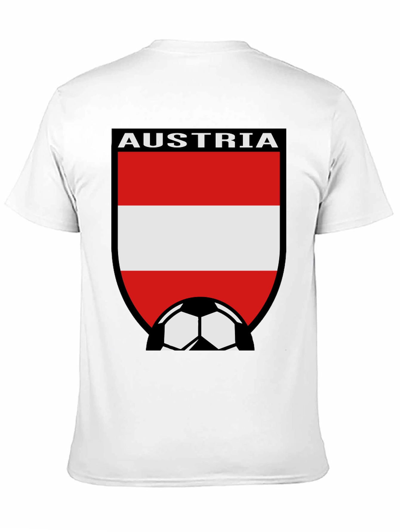 Austria Soccer Flag T-Shirt