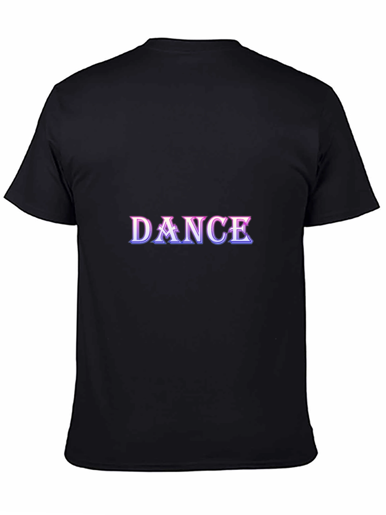 Dance Graphic Tee - Stylish Unisex Black T-Shirt