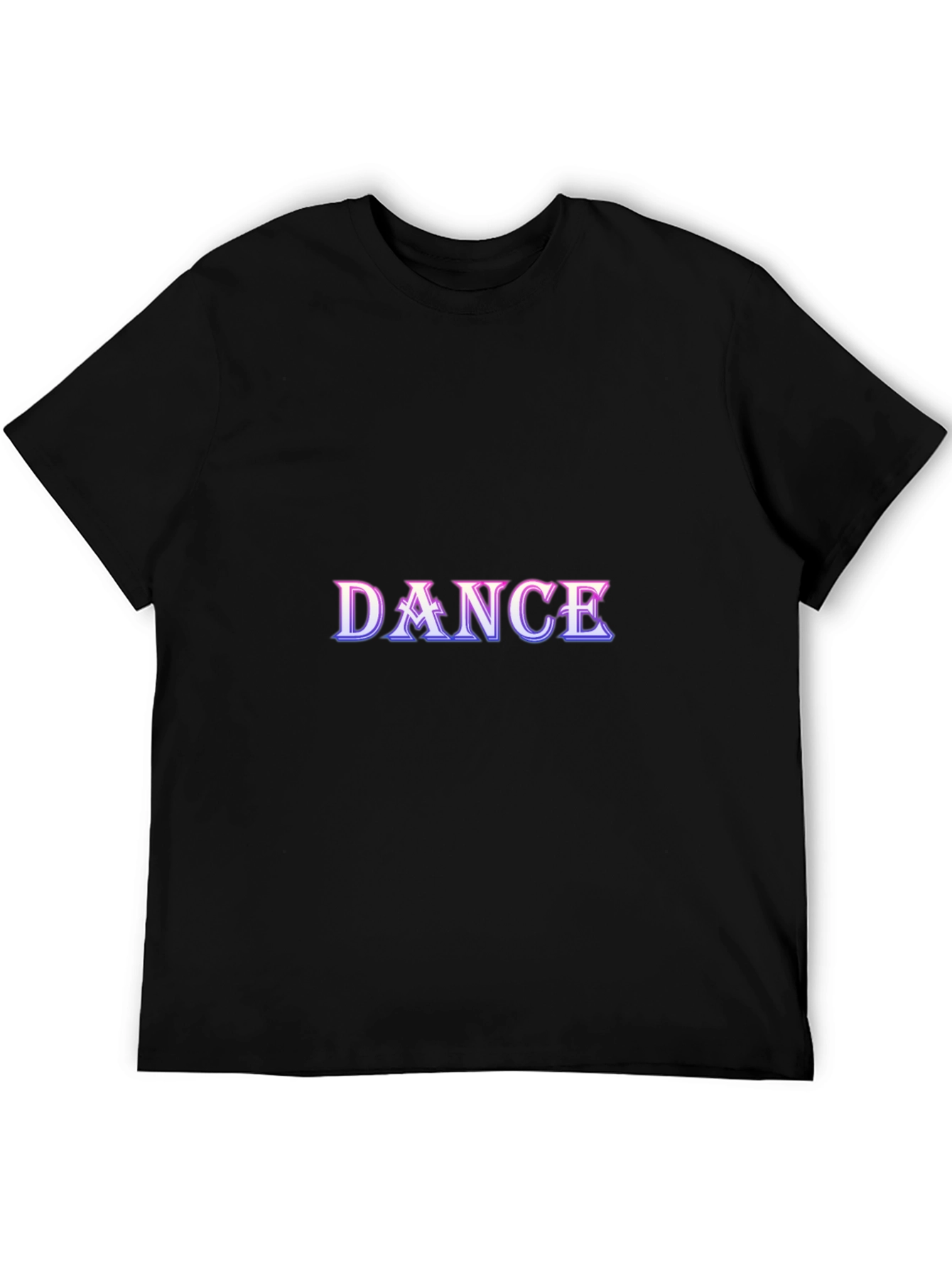 Dance Graphic Tee - Stylish Unisex Black T-Shirt