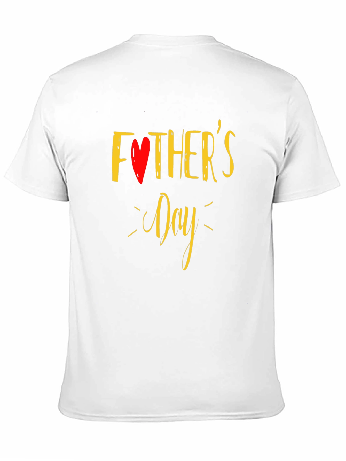 Fathers Day Black T-Shirt for Men