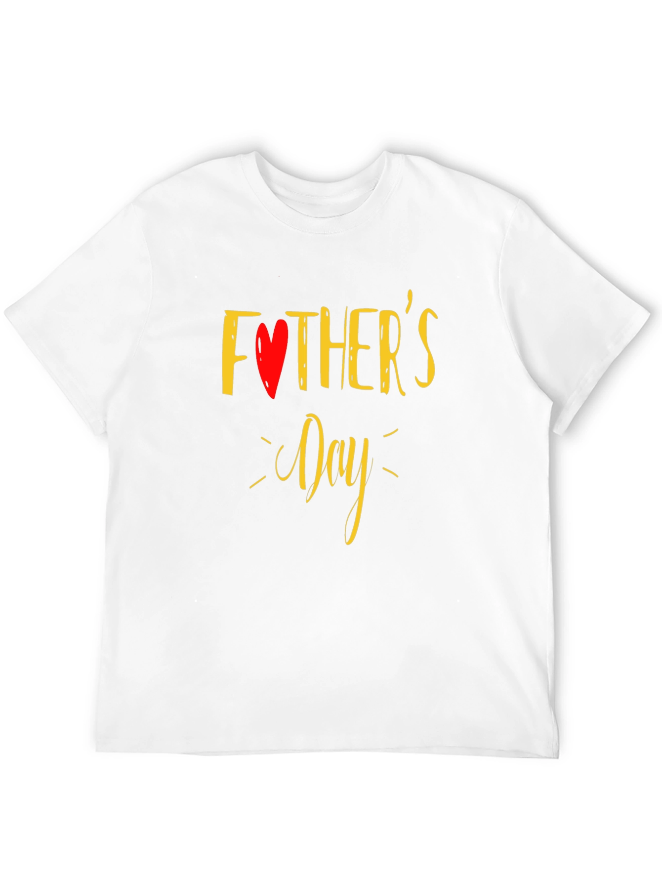 Fathers Day Black T-Shirt for Men