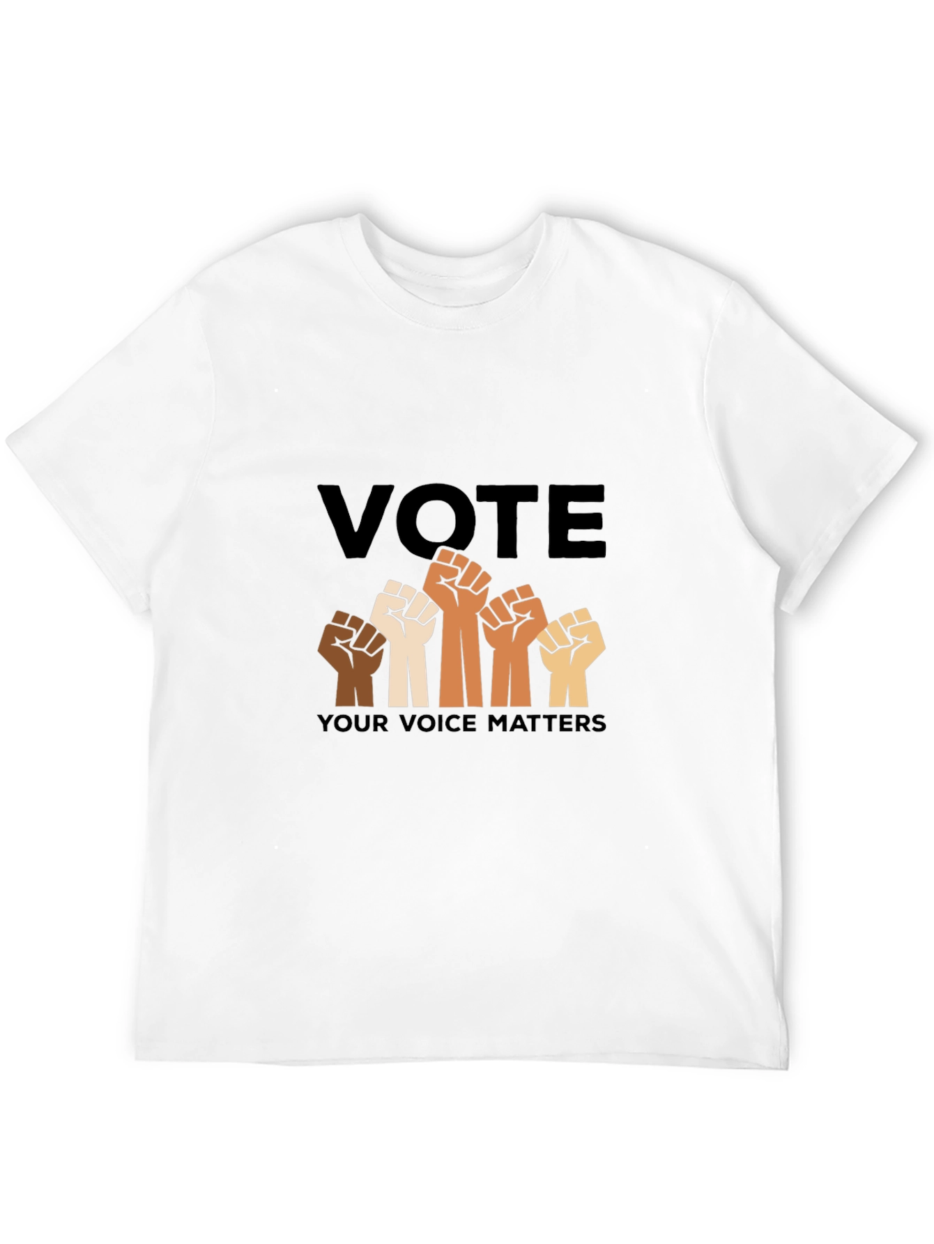 Vote Your Voice Matters T-Shirt Equality