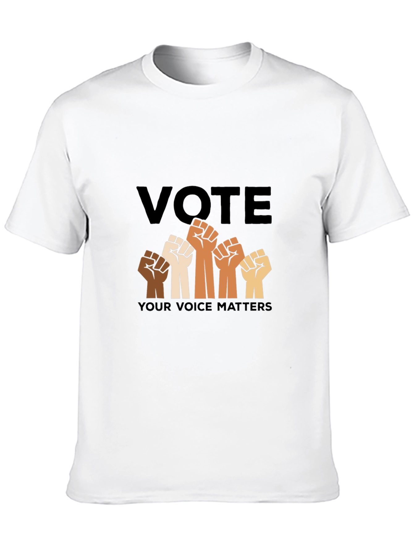 Vote Your Voice Matters T-Shirt Equality