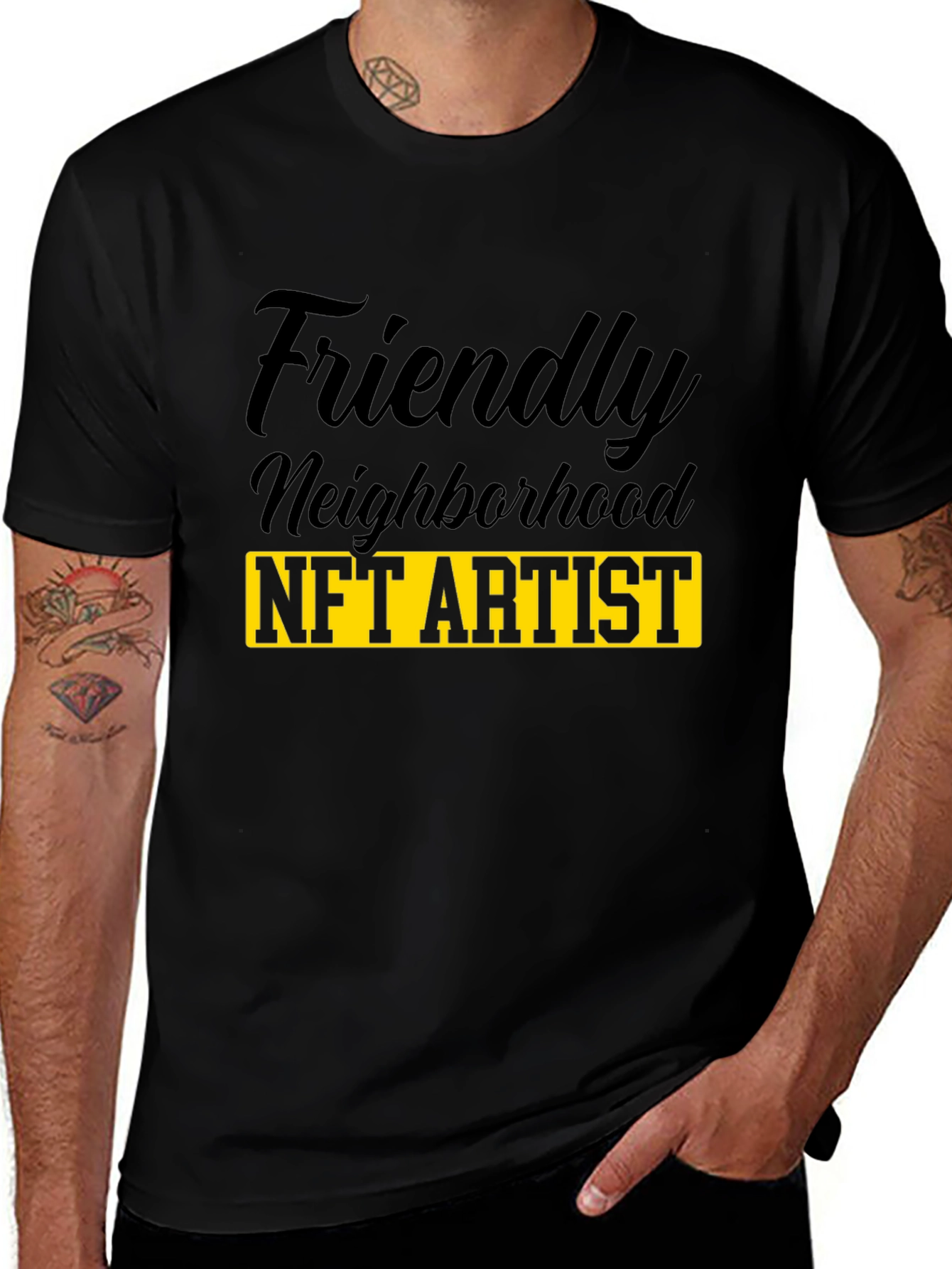 Friendly Neighborhood NFT Artist T-Shirt