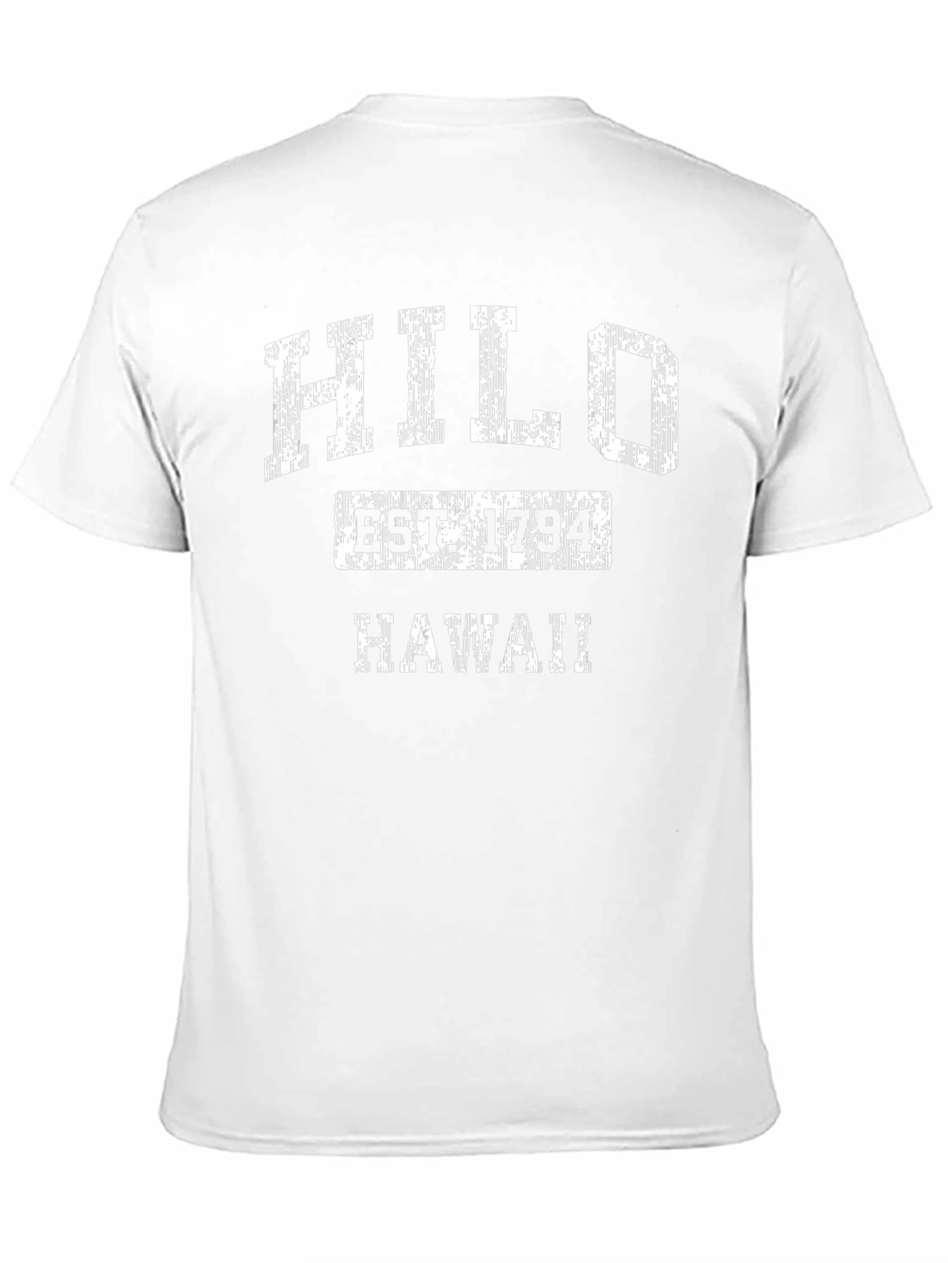 Hilo Hawaii Est. 1794 Mens Black T-Shirt