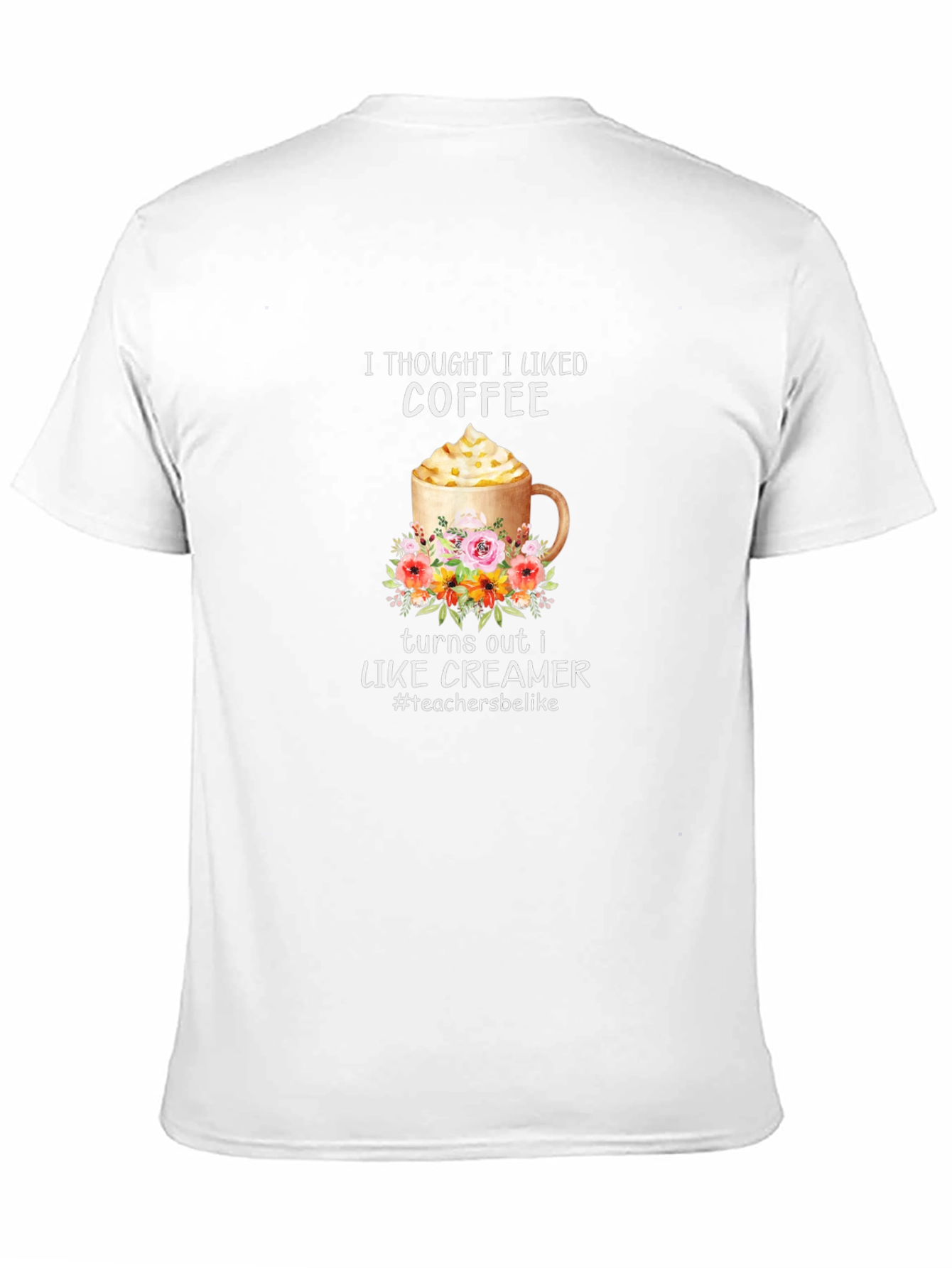Coffee & Creamer Graphic Tee - Teacher Gift
