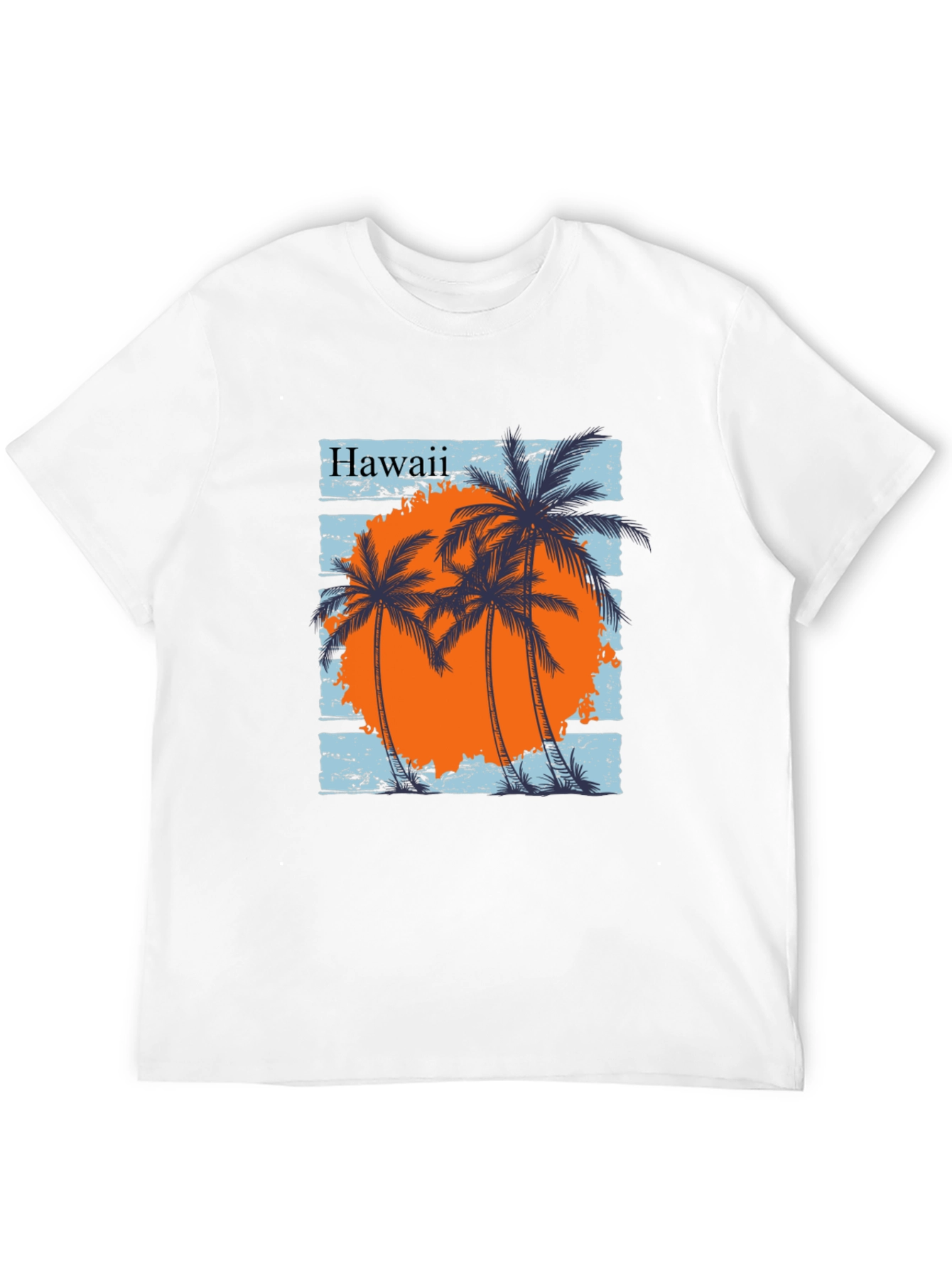 Hawaii Palm Tree Graphic Tee