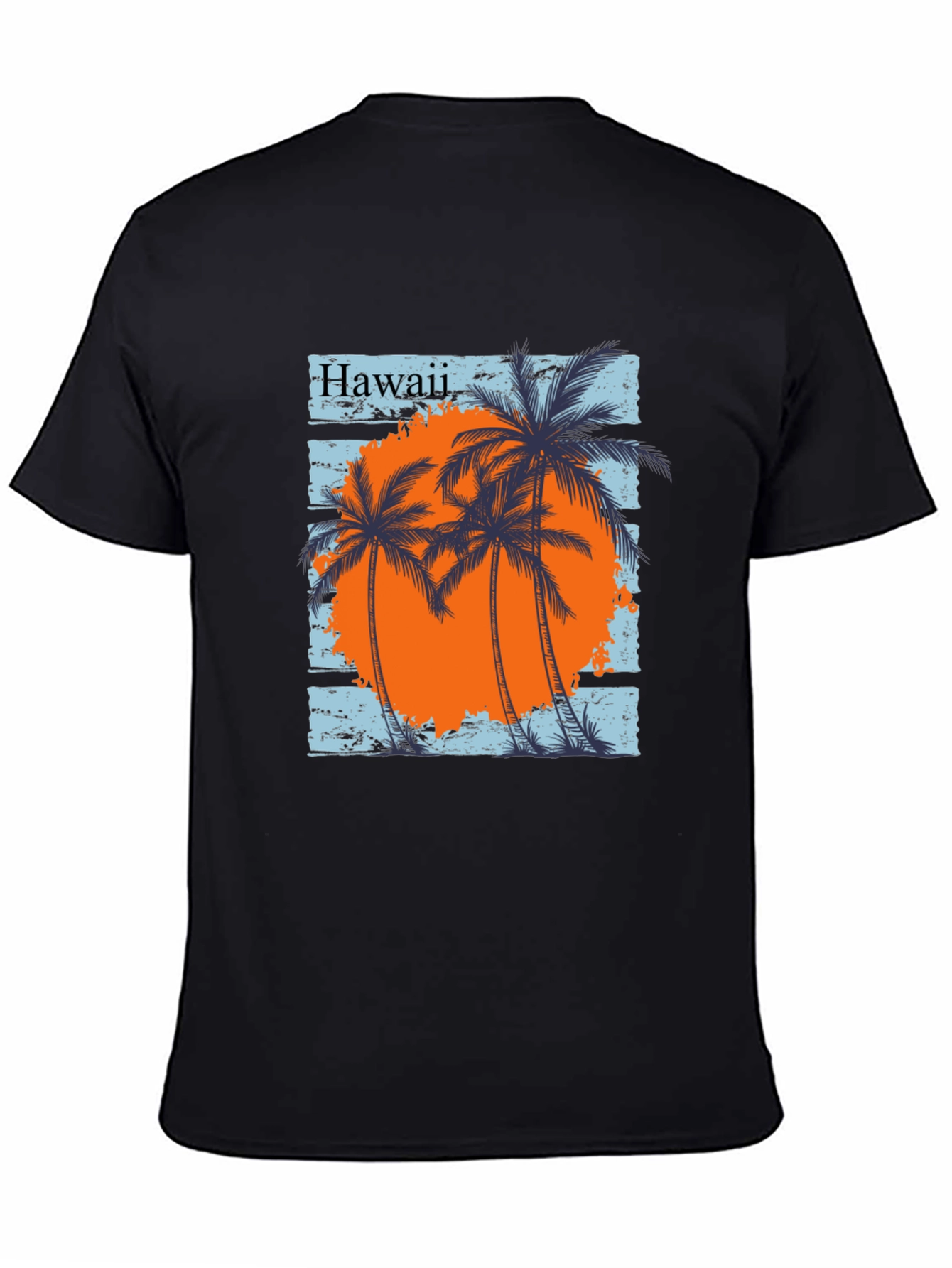 Hawaii Palm Tree Graphic Tee