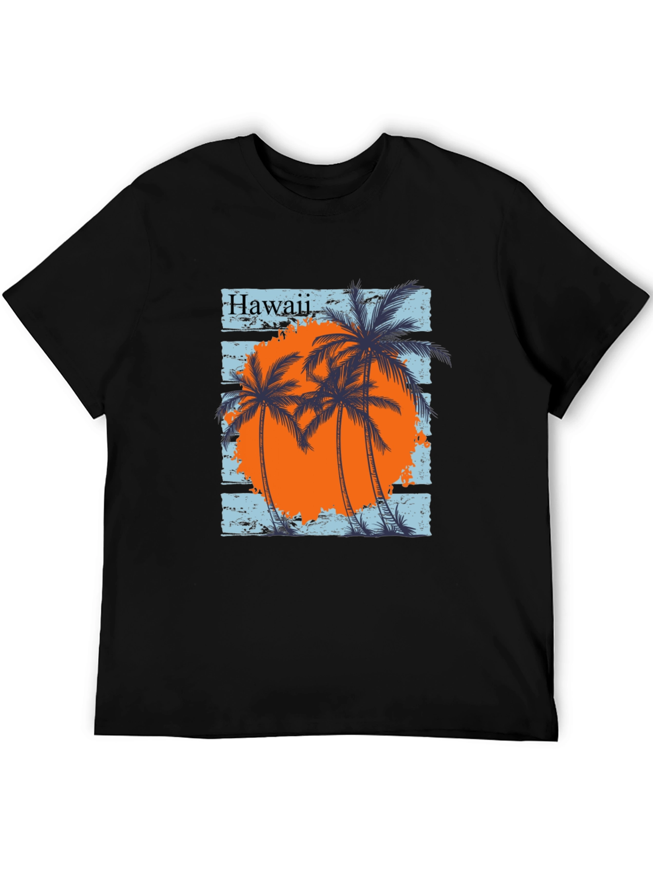 Hawaii Palm Tree Graphic Tee