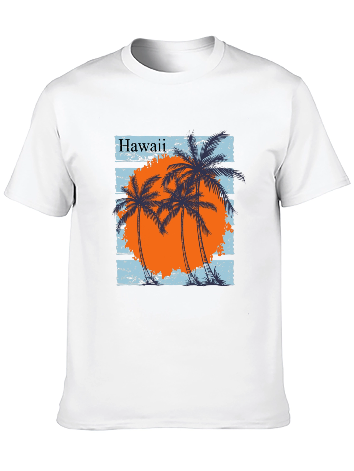 Hawaii Palm Tree Graphic Tee