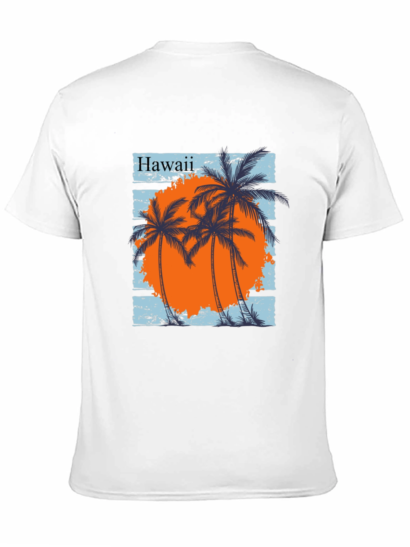 Hawaii Palm Tree Graphic Tee