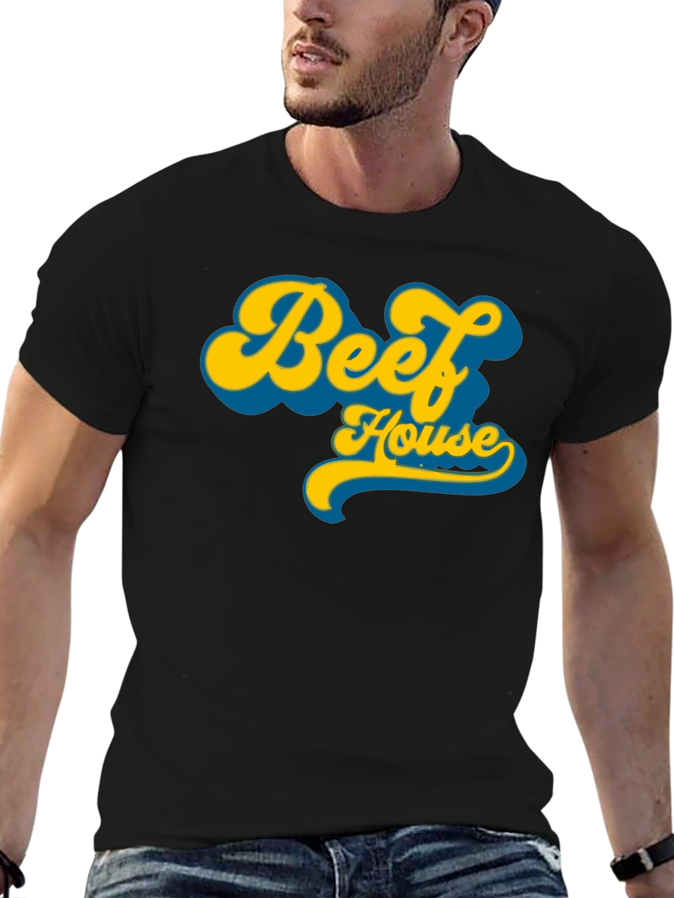 Beef House T-Shirt - Retro Style