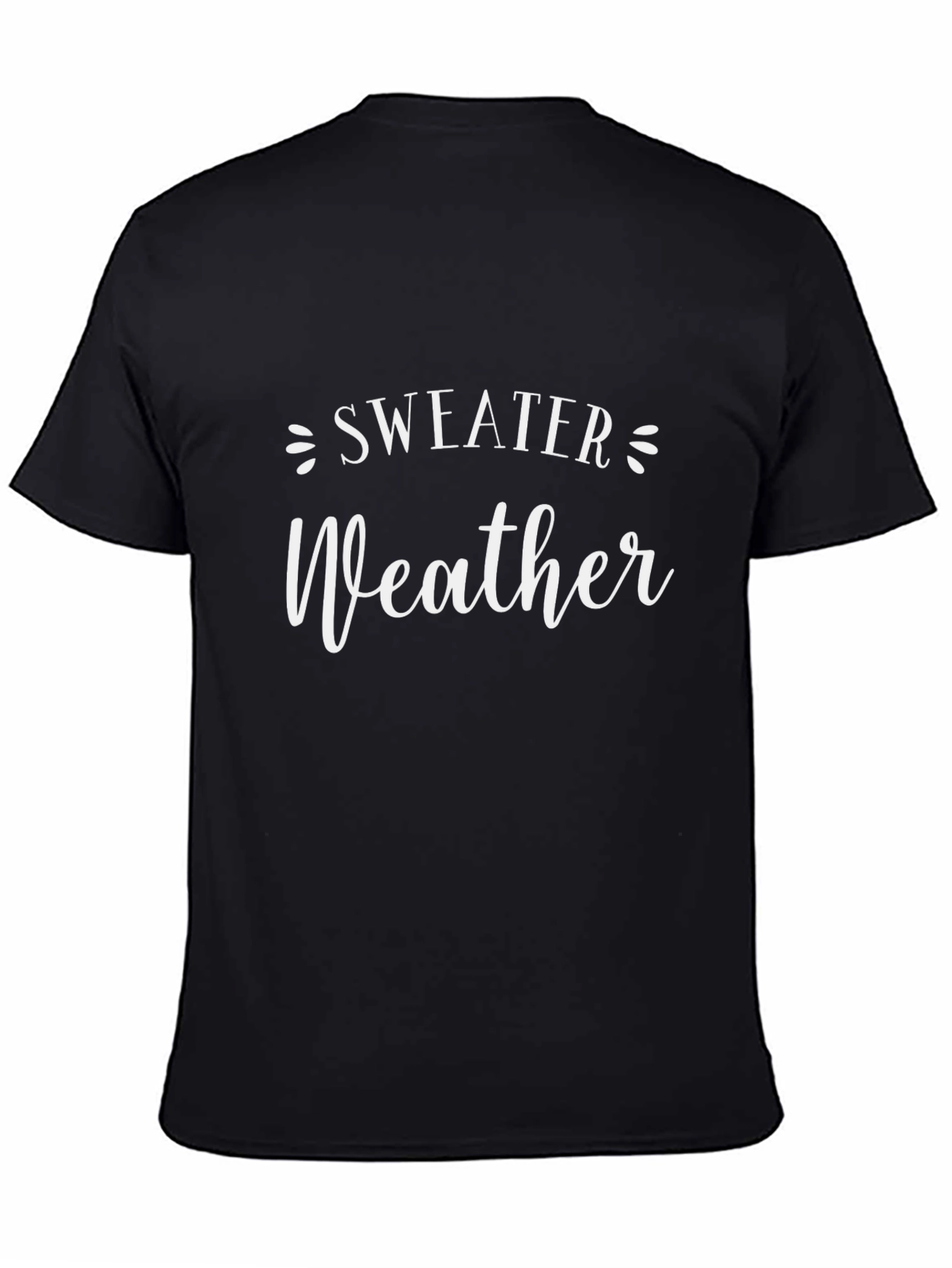 Sweater Weather Graphic T-Shirt - Cozy Comfort