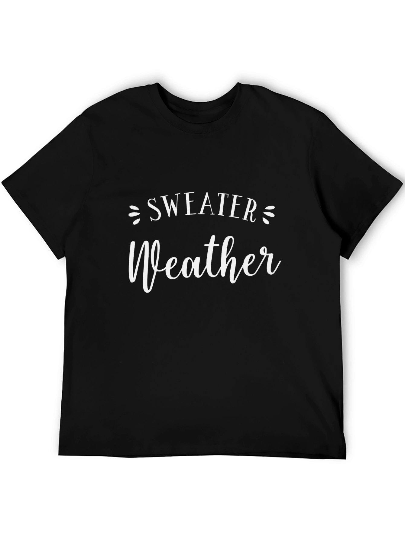 Sweater Weather Graphic T-Shirt - Cozy Comfort