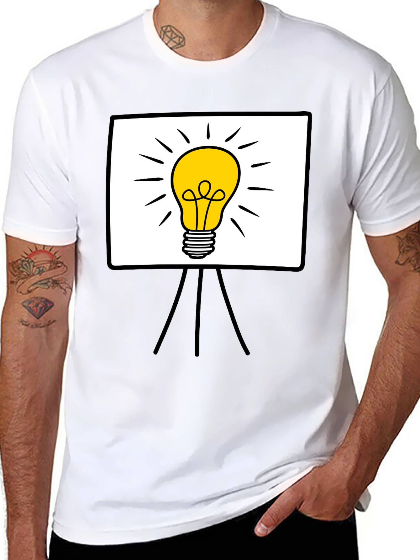 Bright Idea Light Bulb T-Shirt