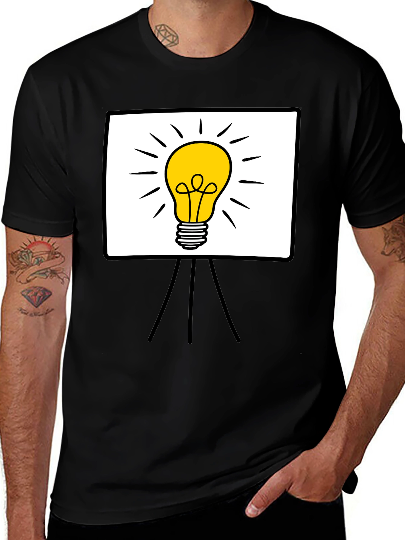 Bright Idea Light Bulb T-Shirt
