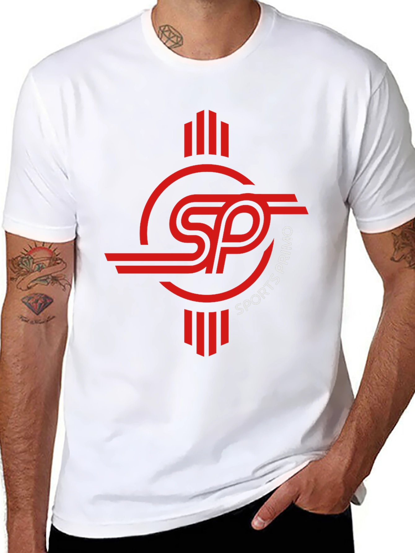 SP Sports Primo Black T-Shirt