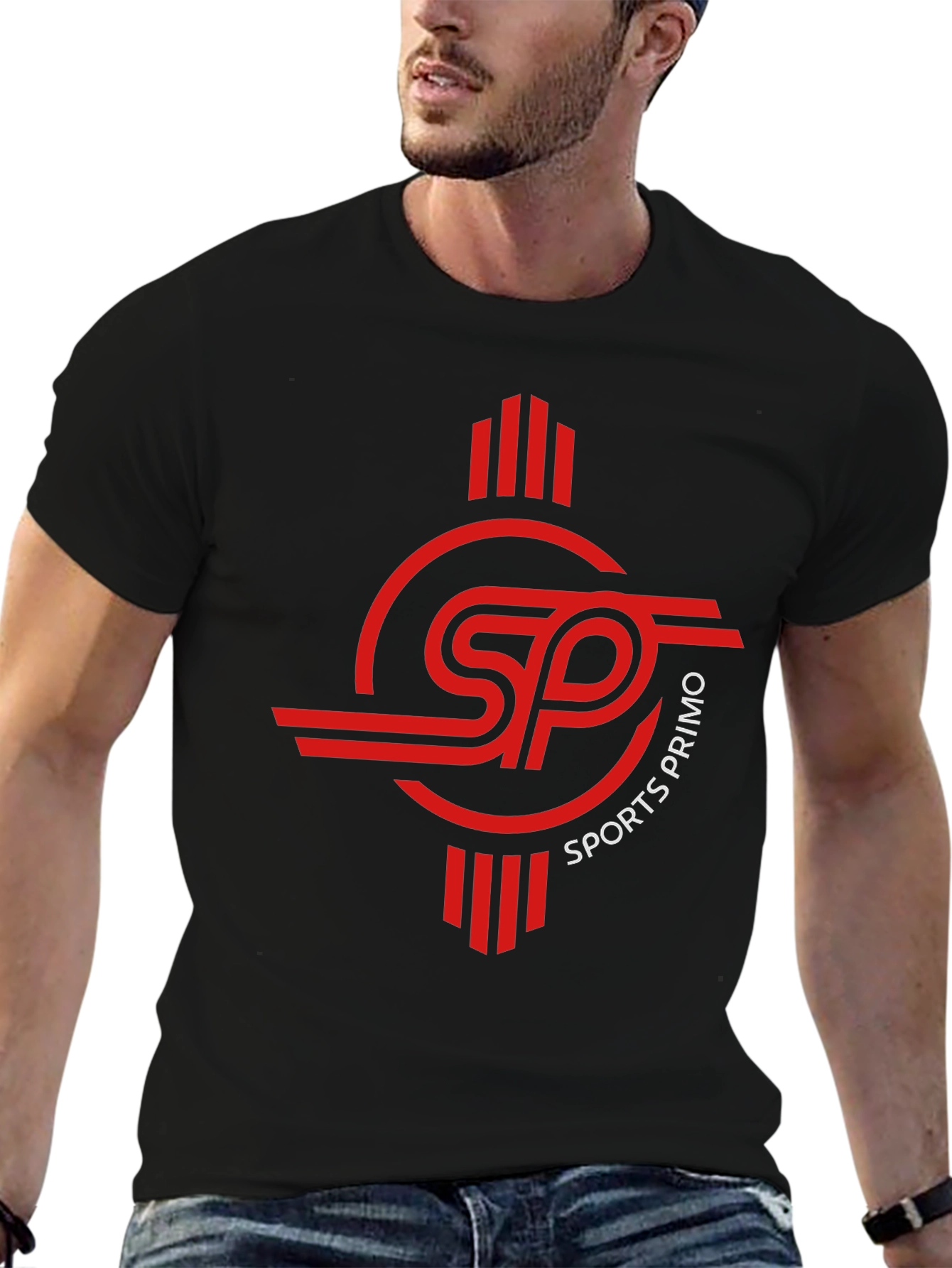 SP Sports Primo Black T-Shirt