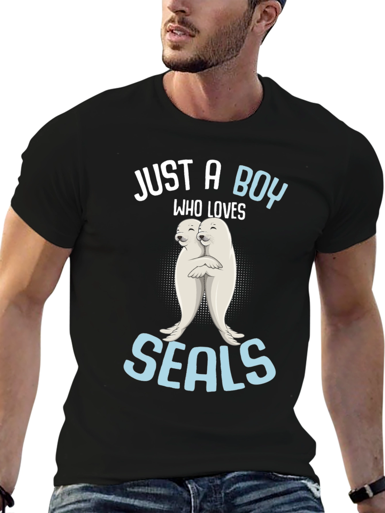 Just A Boy Who Loves Seals T-Shirt