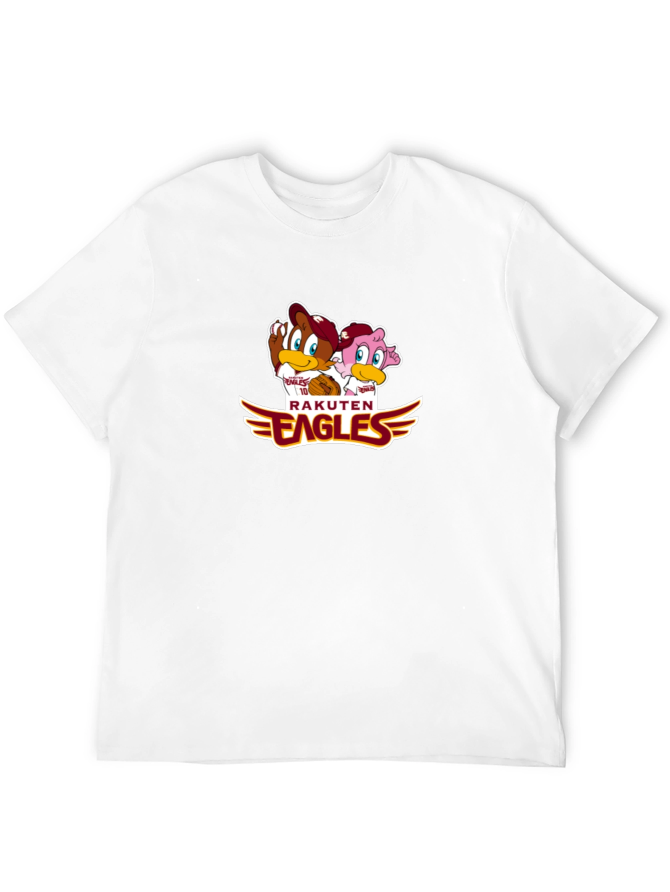 Rakuten Eagles Cartoon Graphic T-Shirt