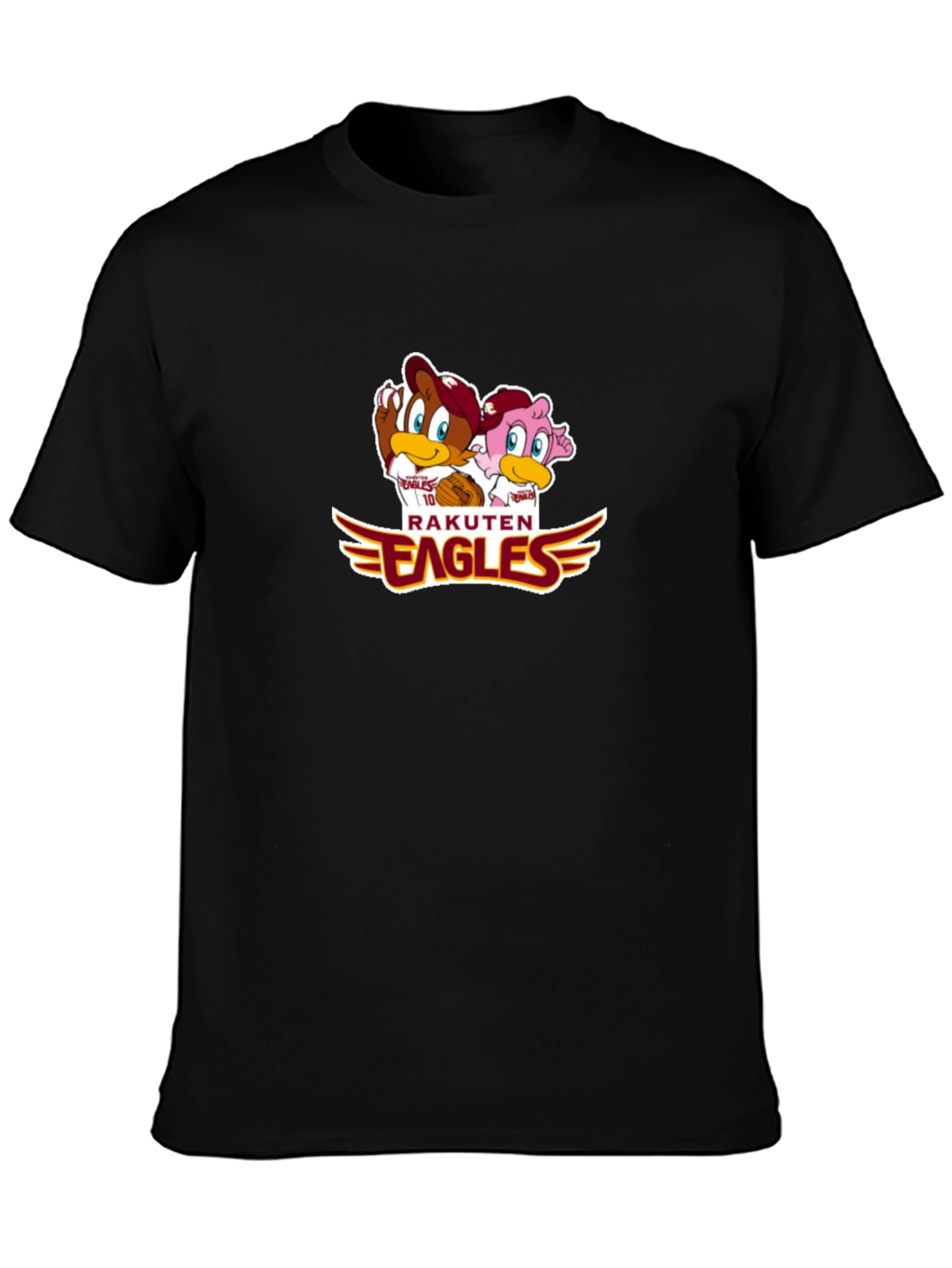 Rakuten Eagles Cartoon Graphic T-Shirt