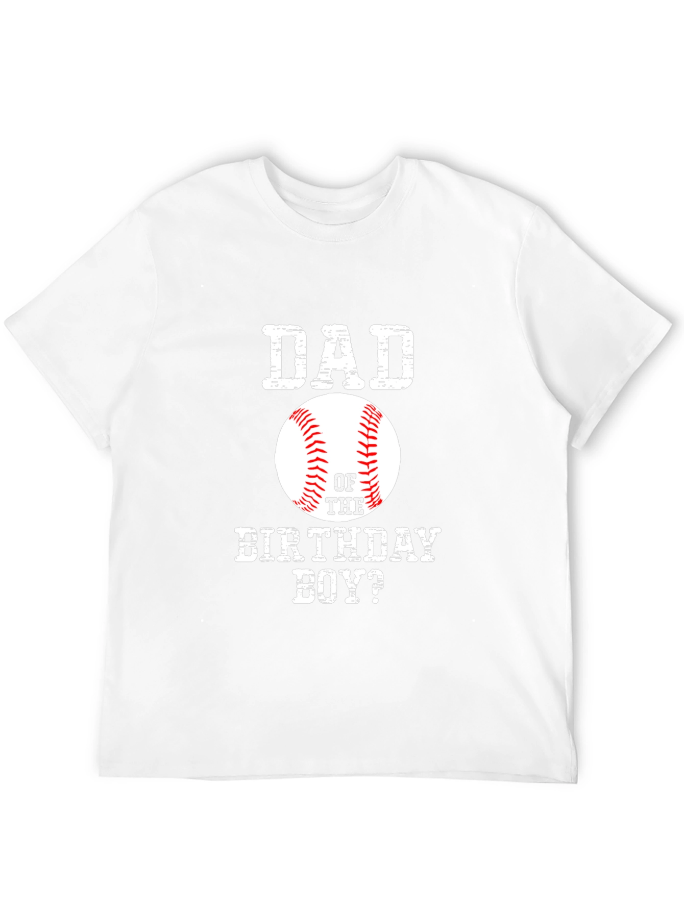 Dad of the Birthday Boy Baseball Graphic Tee