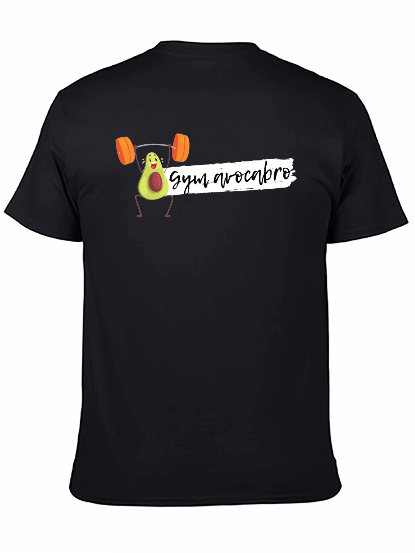 Gym Avocabro Black Graphic T-Shirt