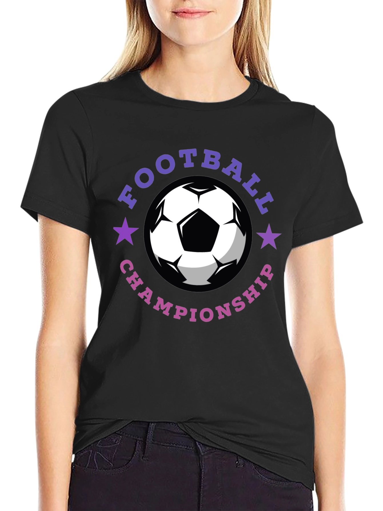 Football Championship Graphic T-Shirt
