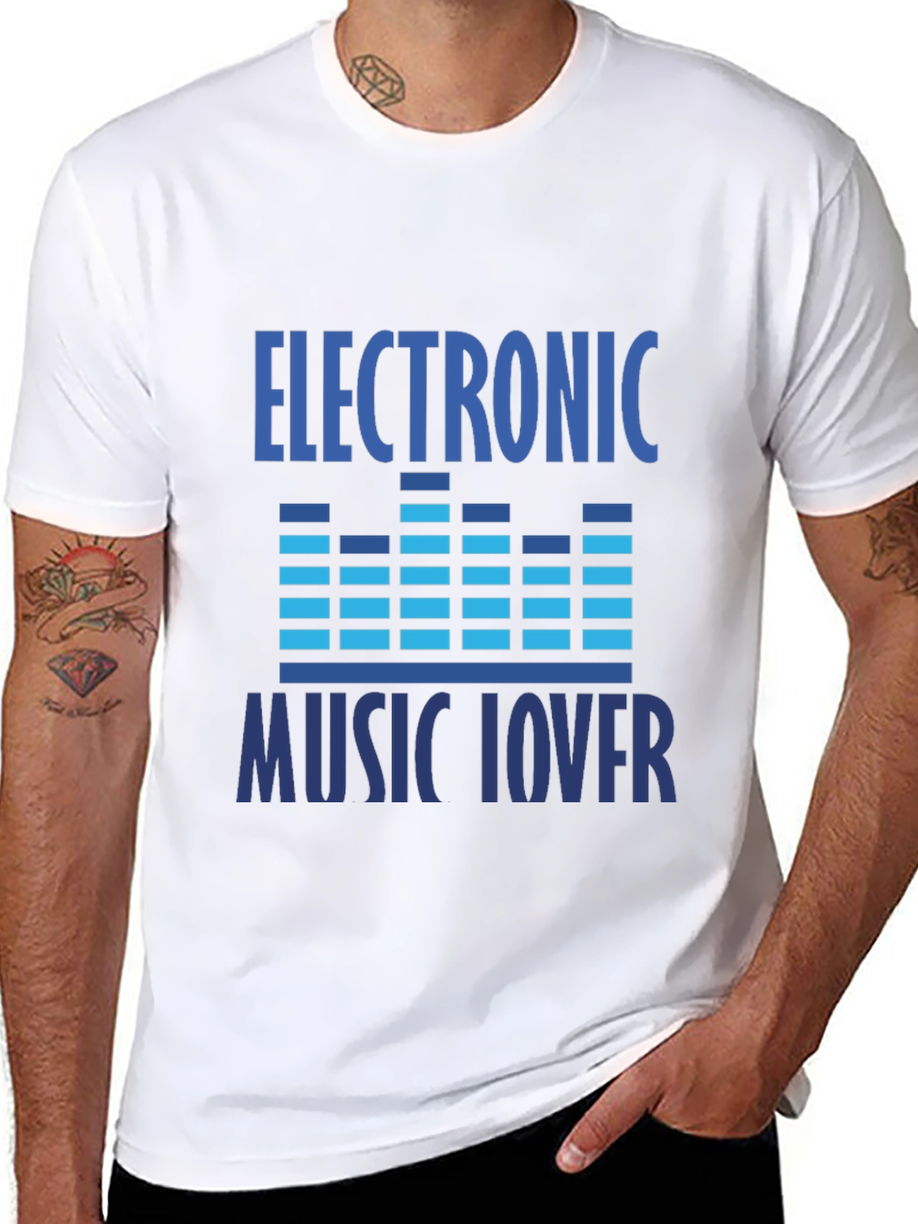 Electronic Music Lover Graphic T-Shirt