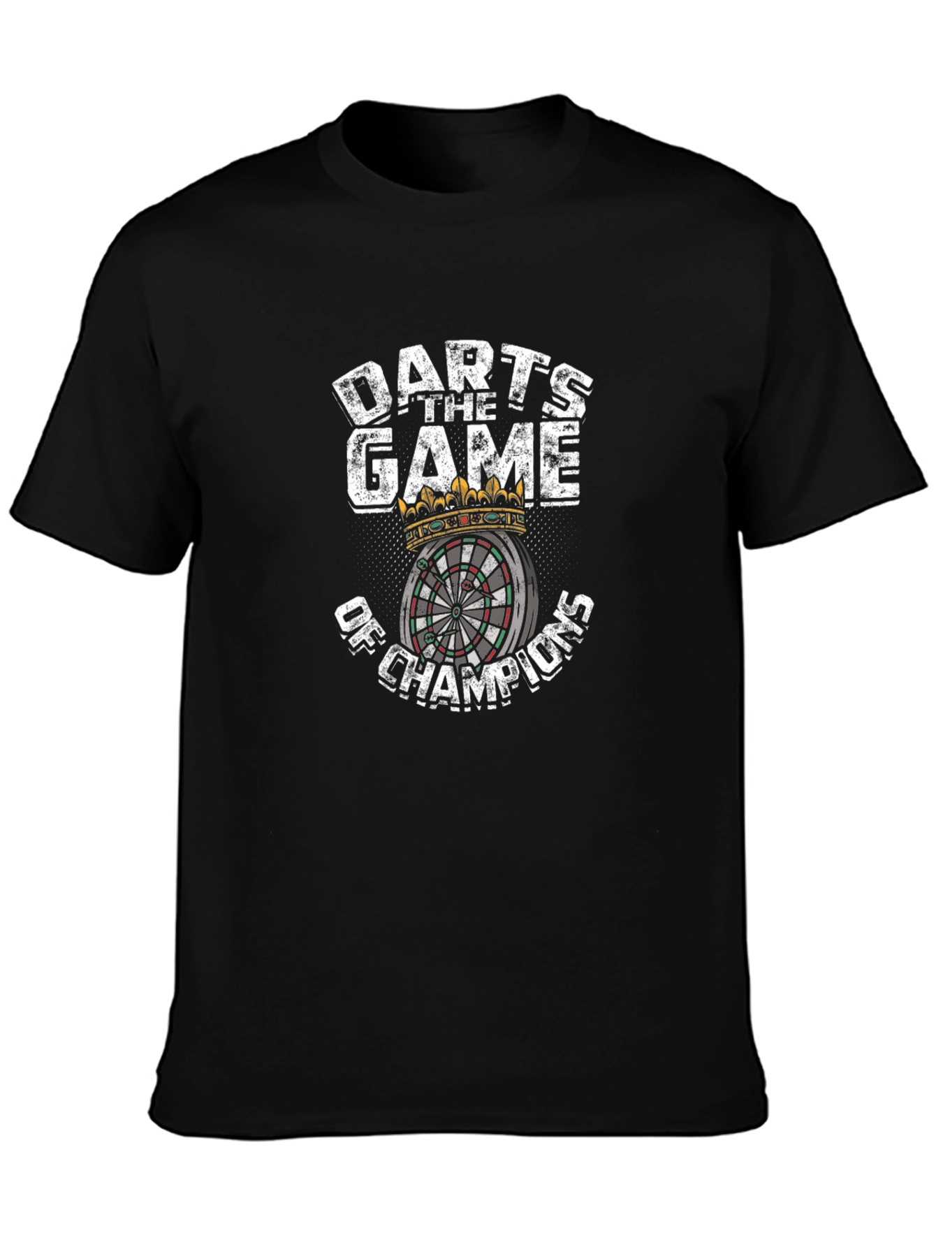 Darts Game of Champions Black T-Shirt