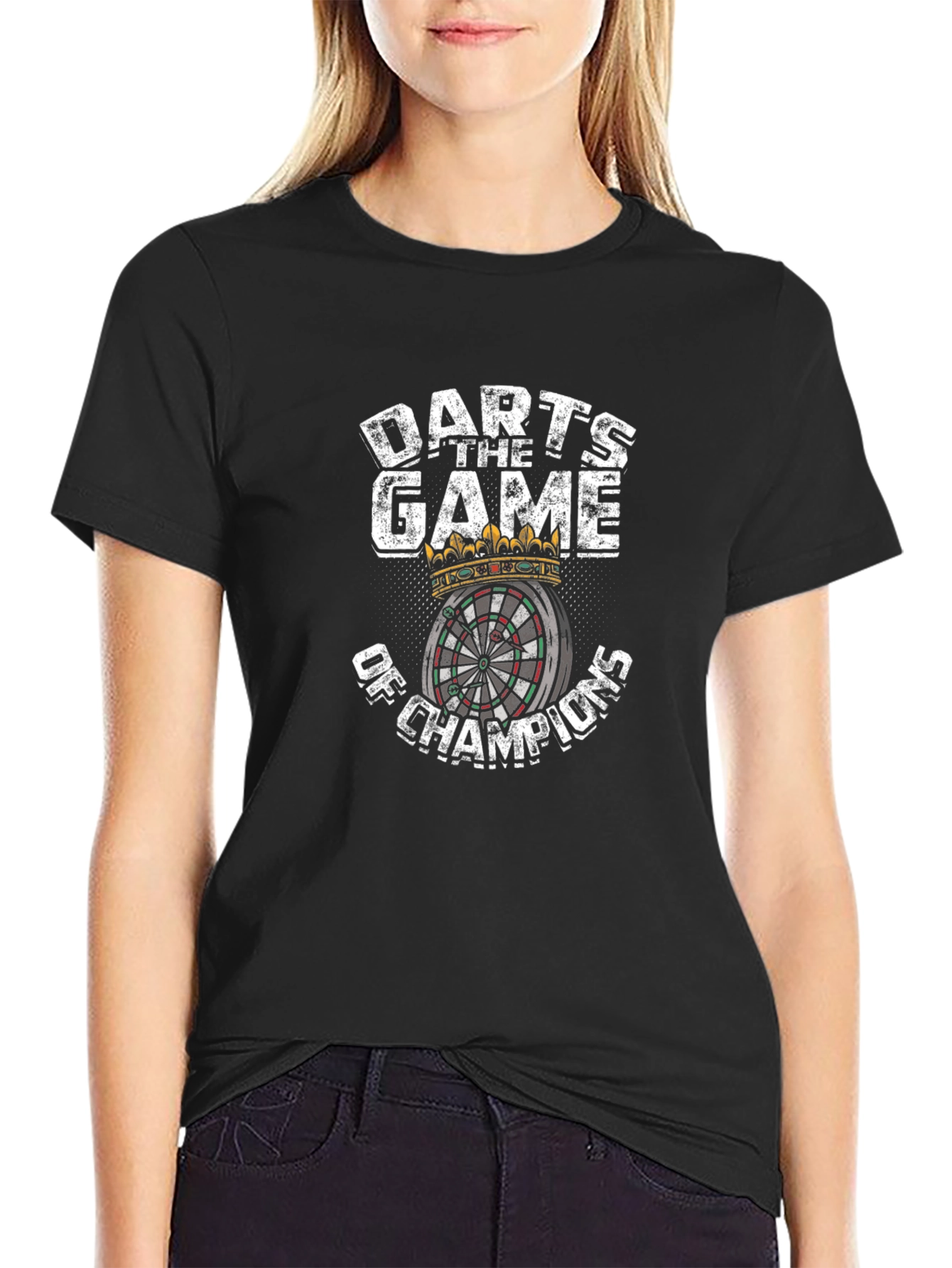 Darts Game of Champions Black T-Shirt