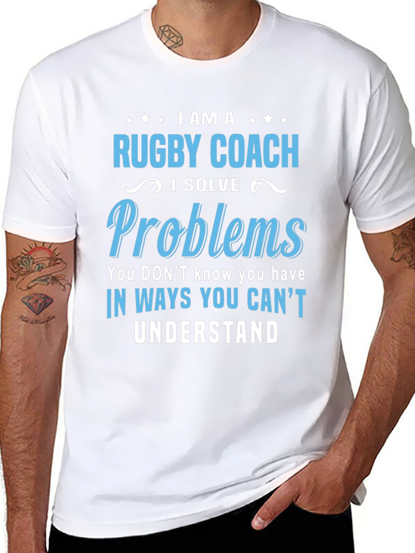 Rugby Coach Problem Solver T-Shirt
