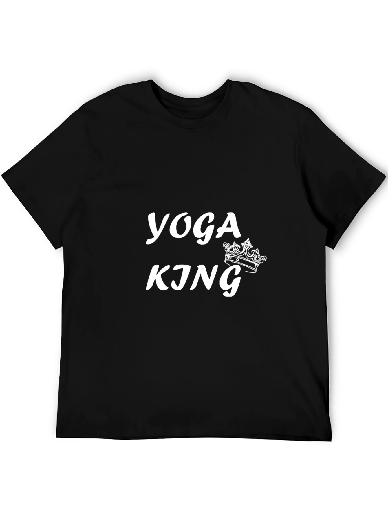 Yoga King Black T-Shirt