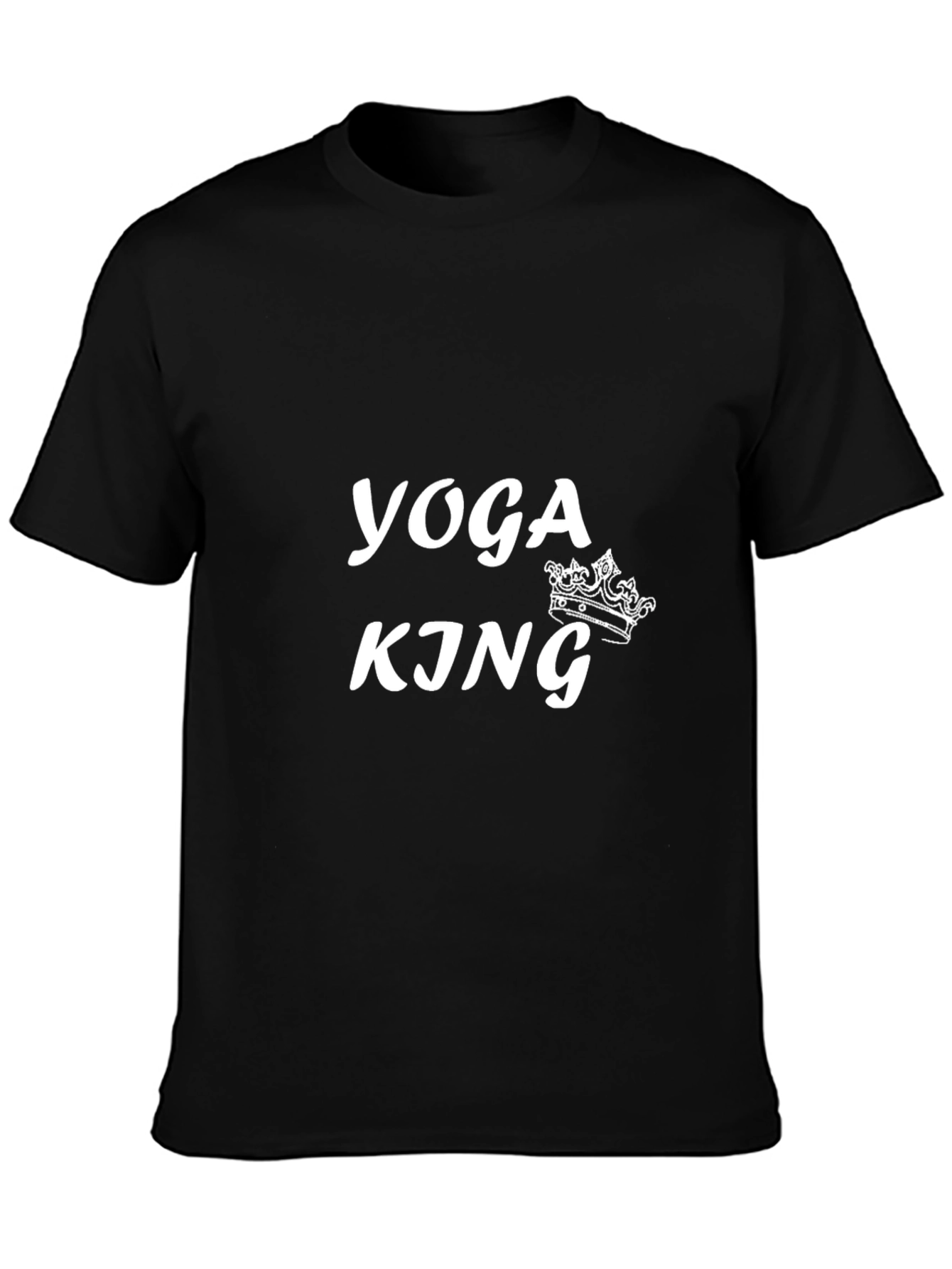 Yoga King Black T-Shirt