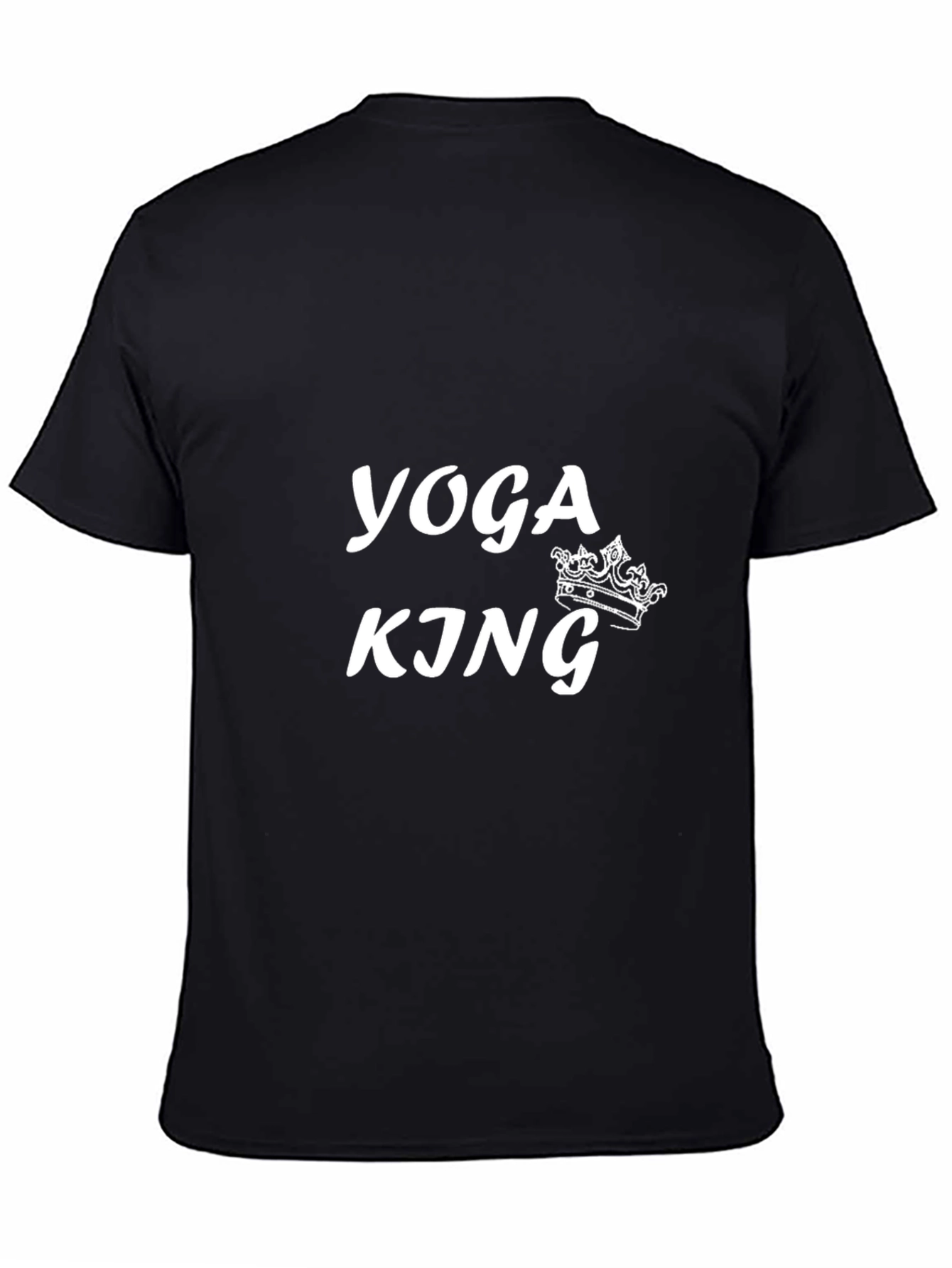 Yoga King Black T-Shirt