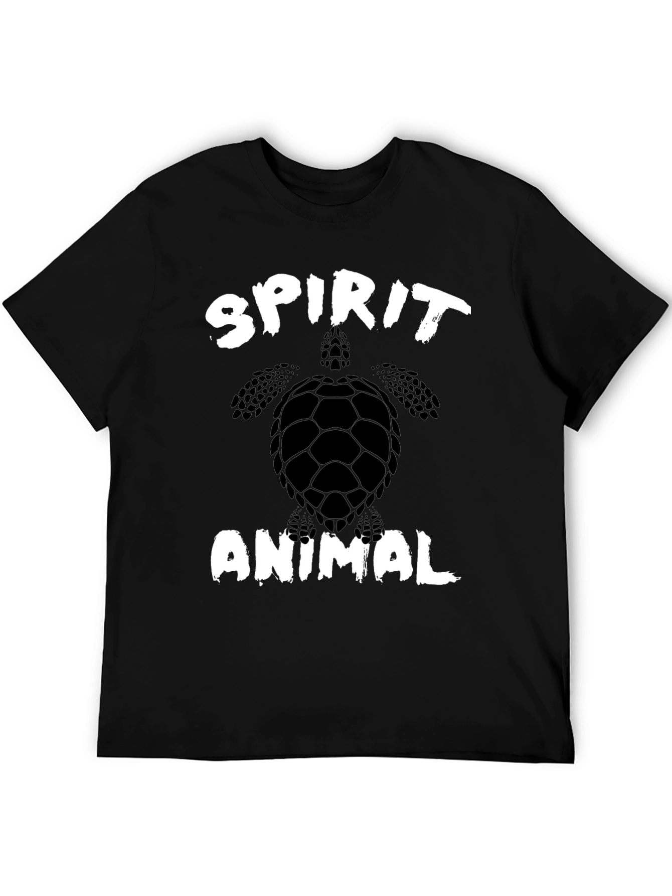 Spirit Animal Turtle Graphic Tee - Casual Style