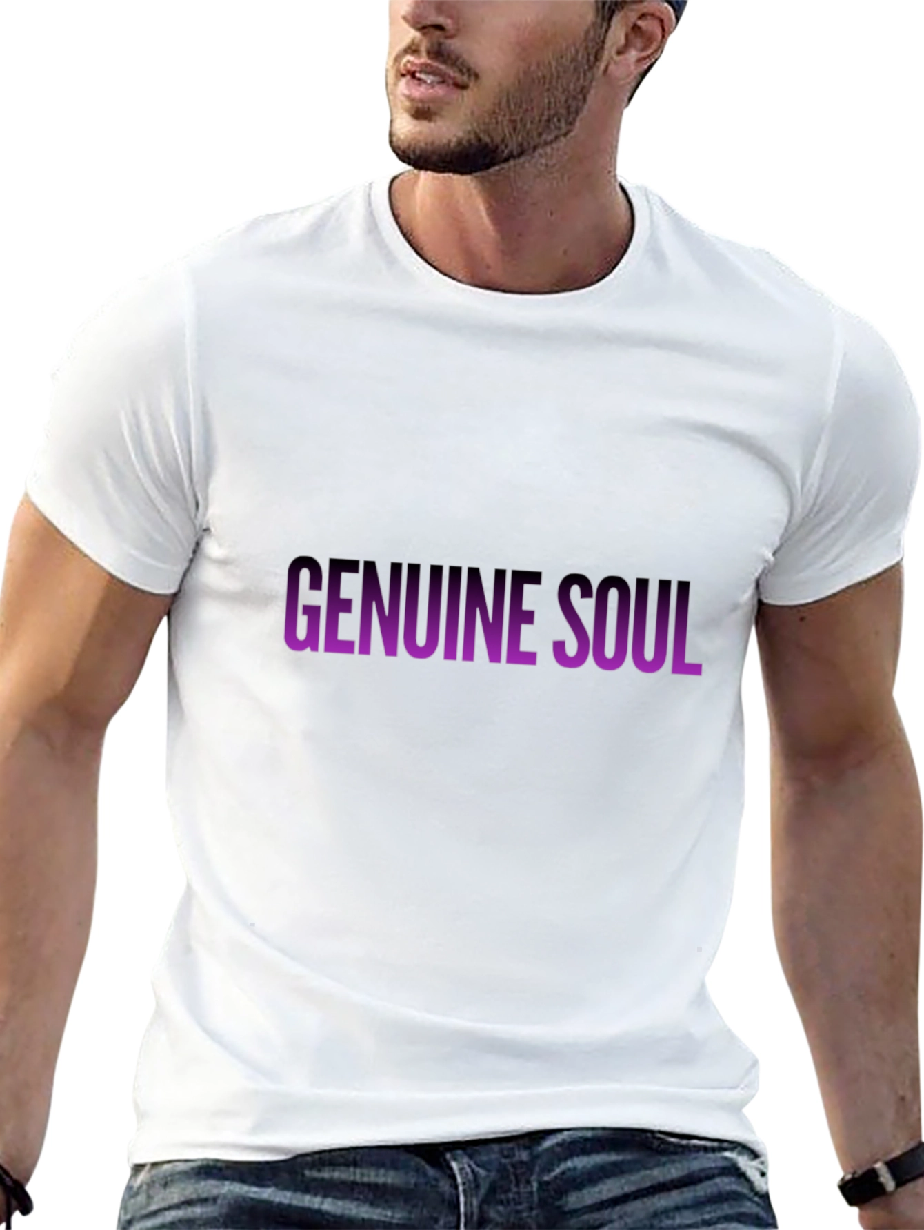 Genuine Soul Black T-Shirt