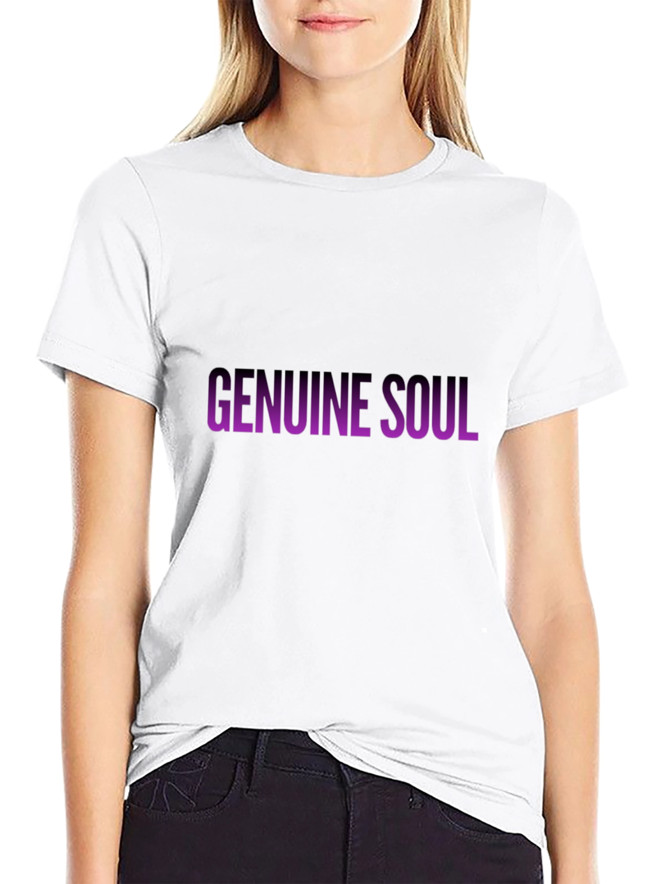 Genuine Soul Black T-Shirt