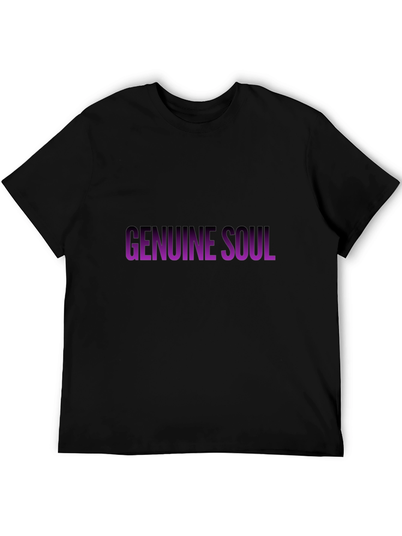 Genuine Soul Black T-Shirt