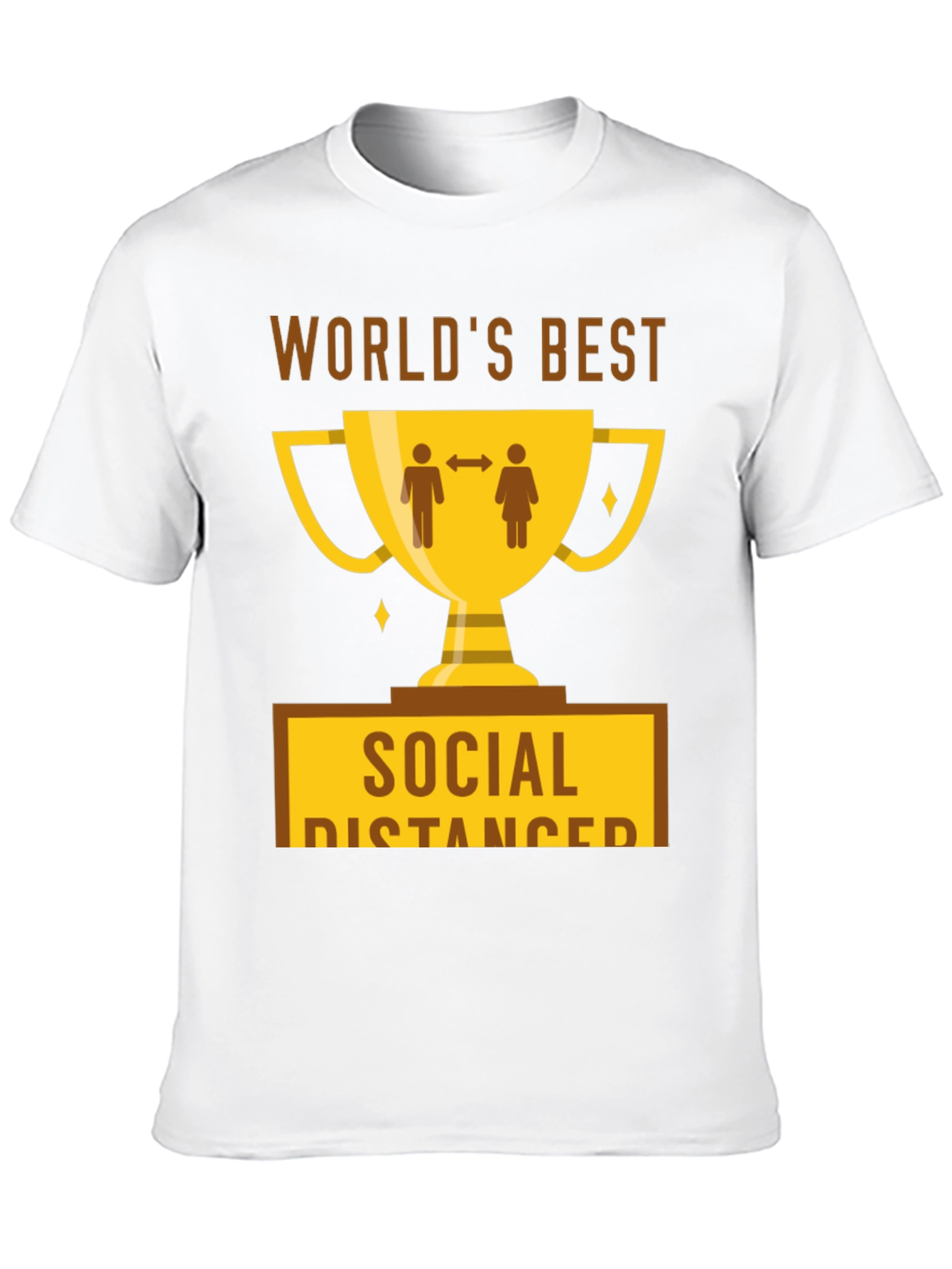 Worlds Best Social Distancer T-Shirt