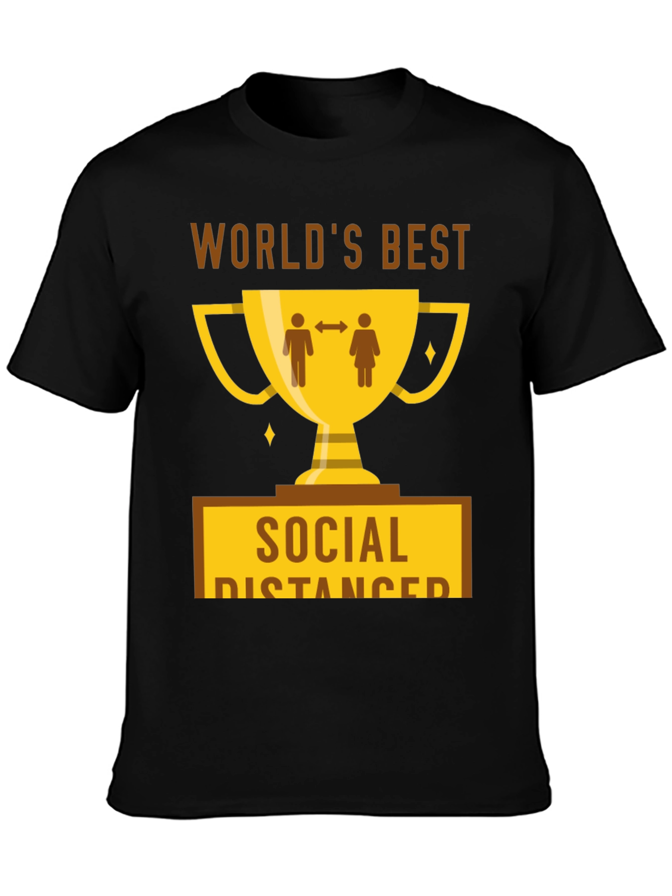 Worlds Best Social Distancer T-Shirt