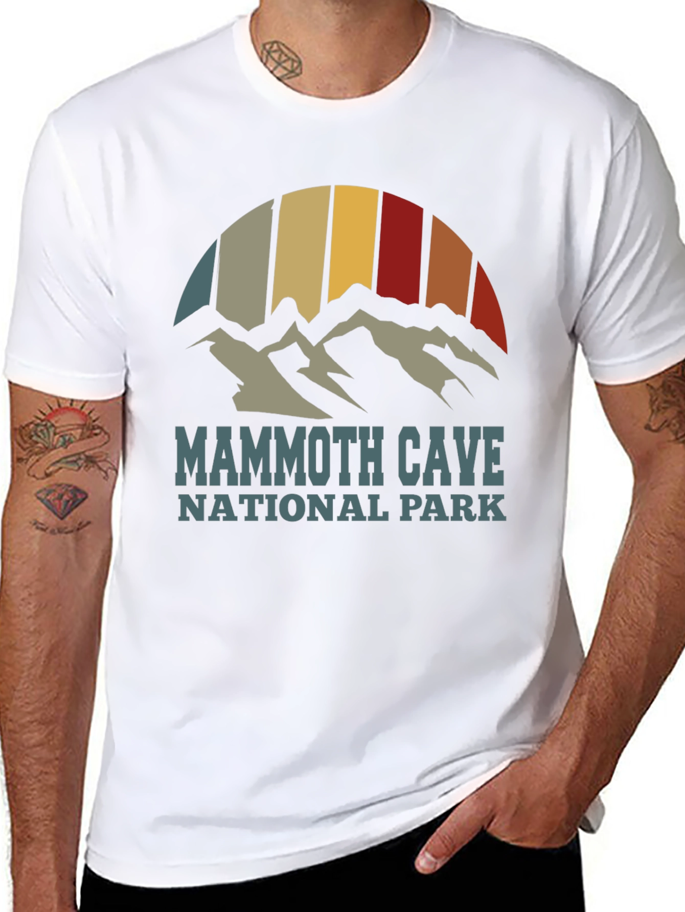 Mammoth Cave National Park Retro T-Shirt