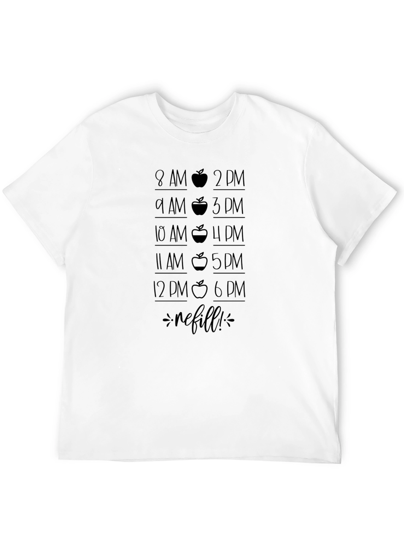 Teachers Refill Schedule T-Shirt