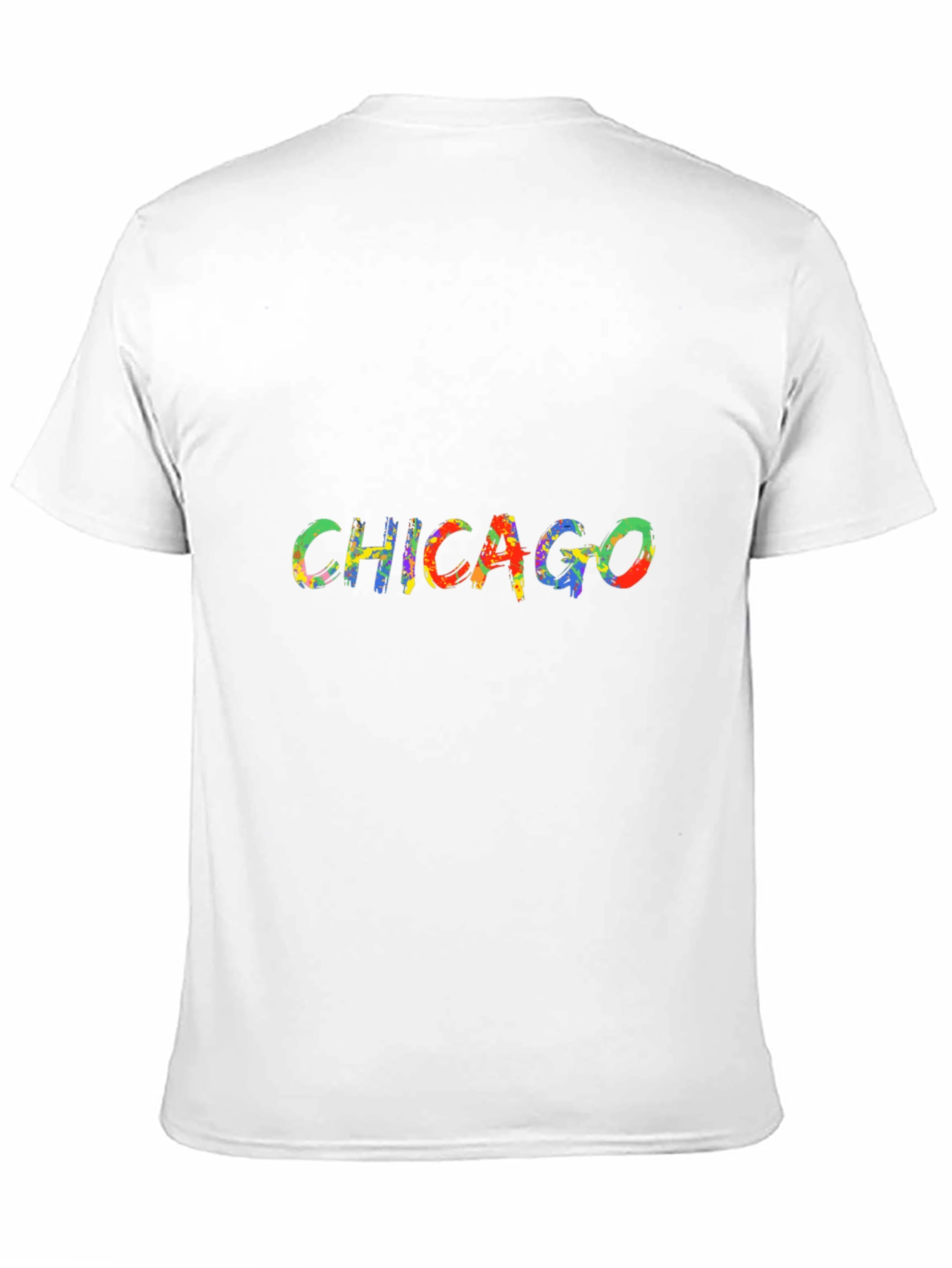 Chicago Colorful Graphic T-Shirt