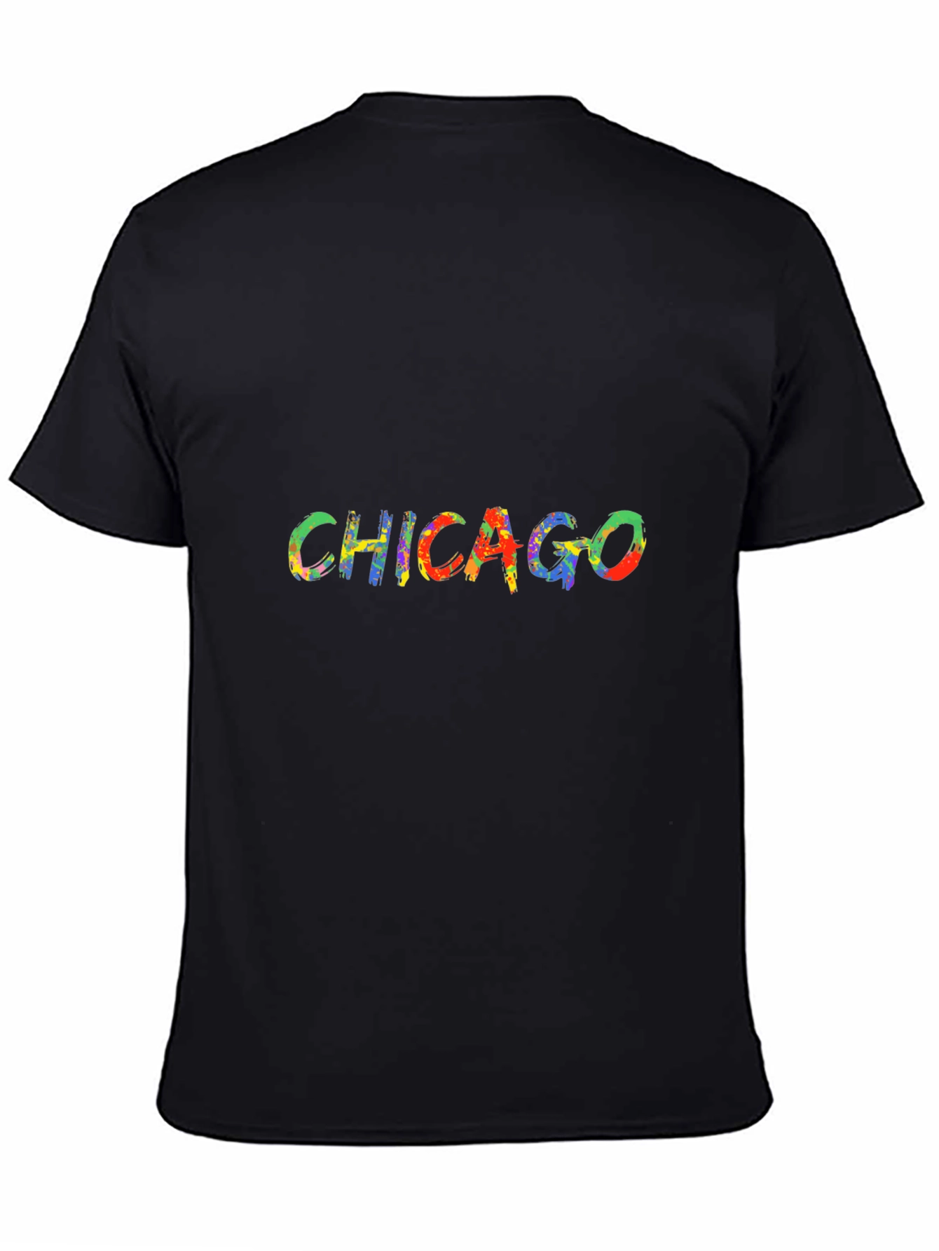 Chicago Colorful Graphic T-Shirt