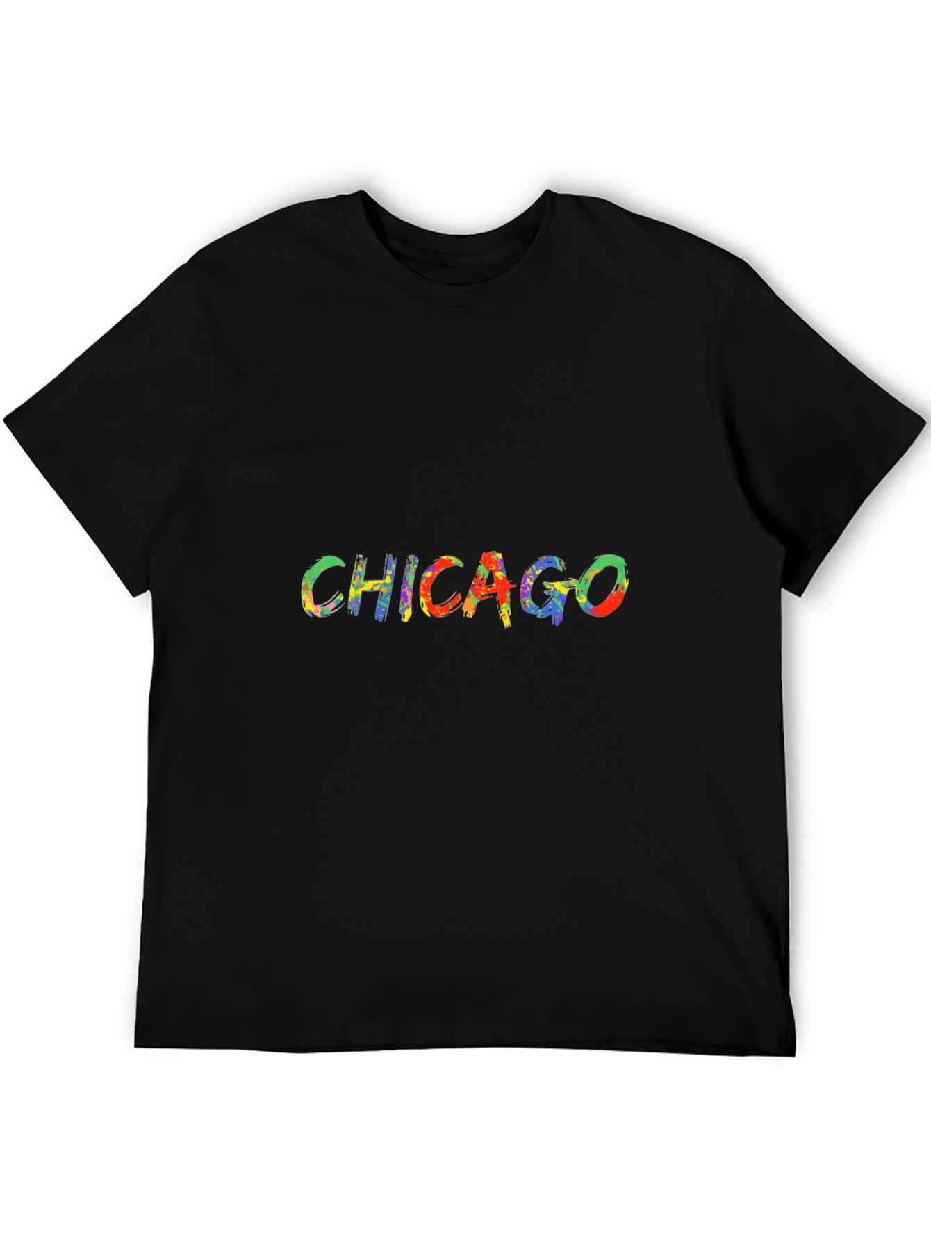 Chicago Colorful Graphic T-Shirt