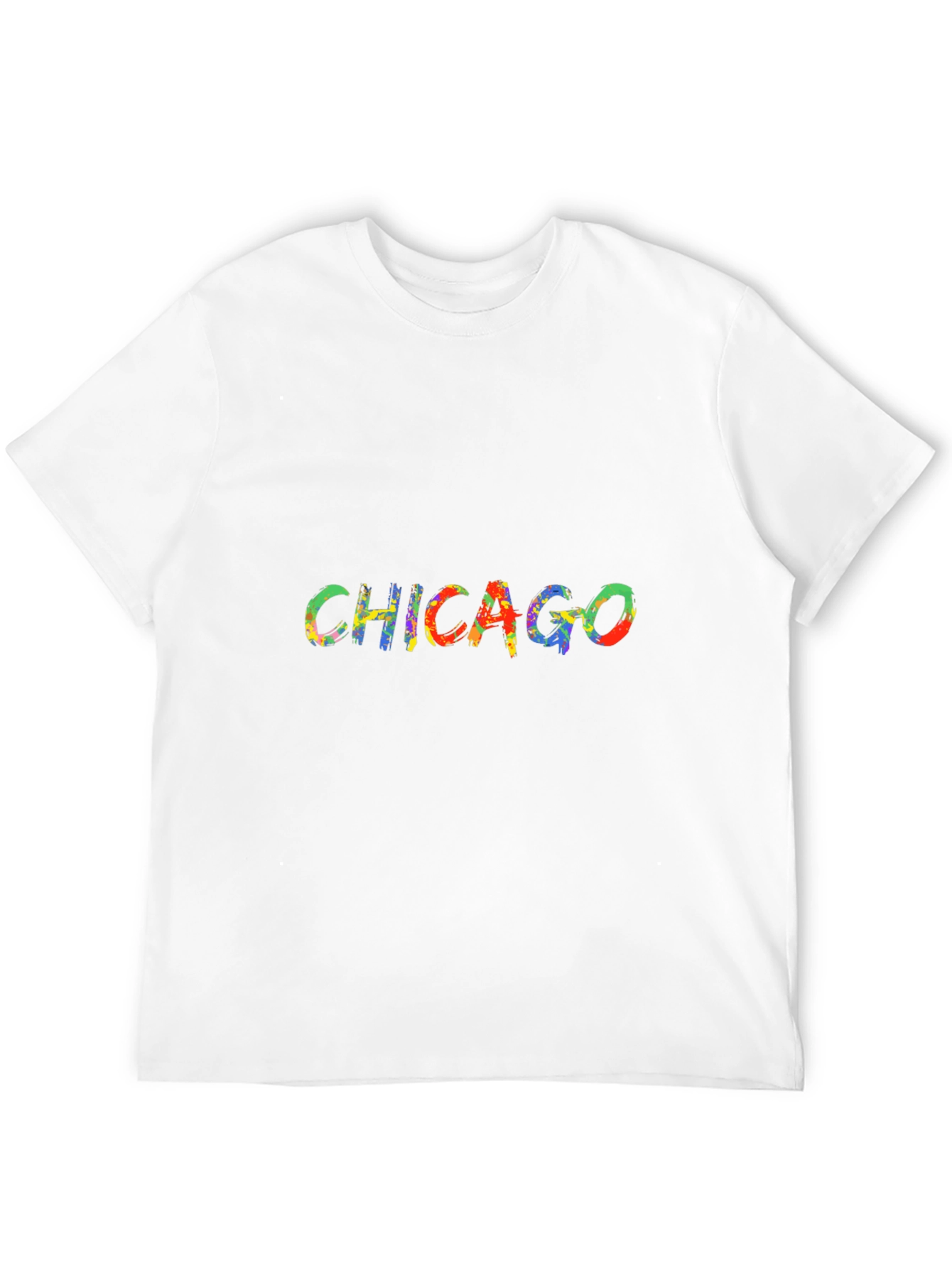 Chicago Colorful Graphic T-Shirt